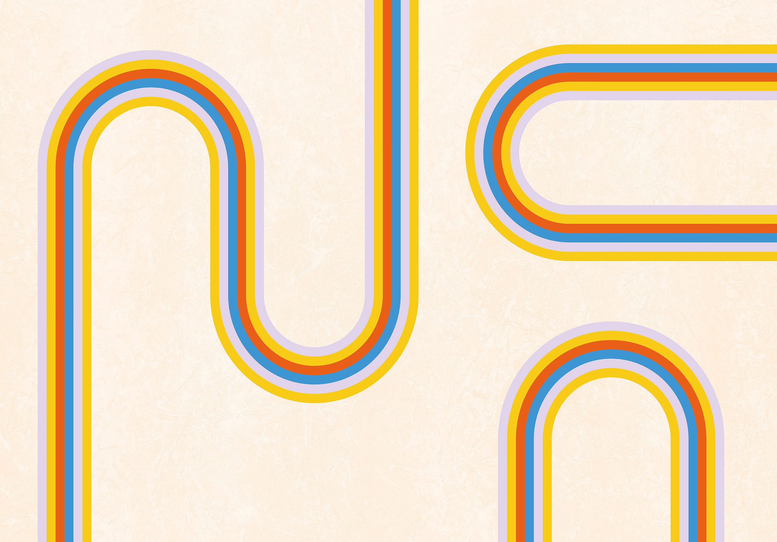 Wallarena Fototapete Abstrakt Bunt Modern Vlies Tapete Wohnzimmer Schlafzimmer Wandtapete, Glatt Vlies oder Struktur Vinyl, Abstrakt, Bunt, Modern, (Vlies Fototapete, Vlies Fototapete), Vliestapete Bunt Wohnzimmer Schlafzimmer Küche Tapete + Kleister