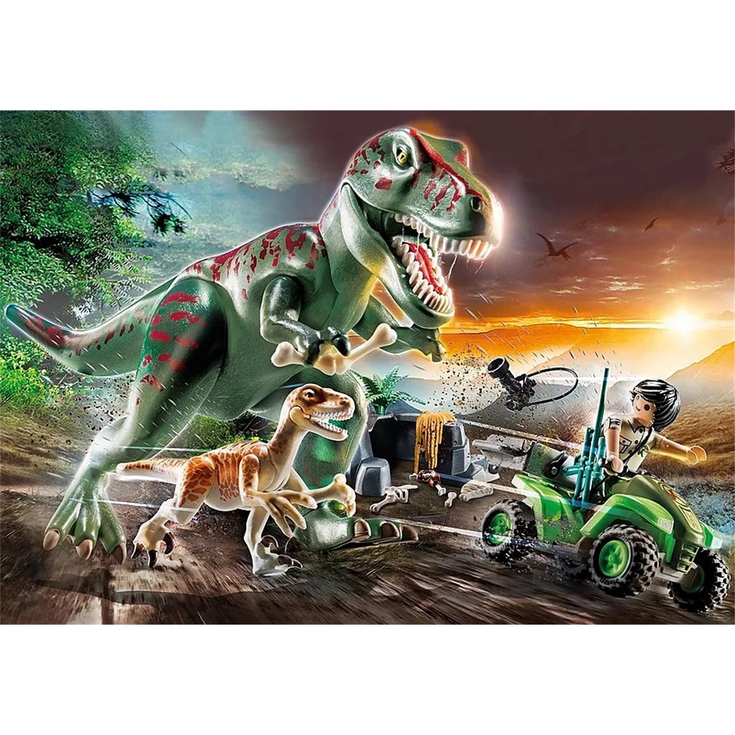 Playmobil® 71588 T-Rex Angriff Konstruktions-Spielset günstig online kaufen