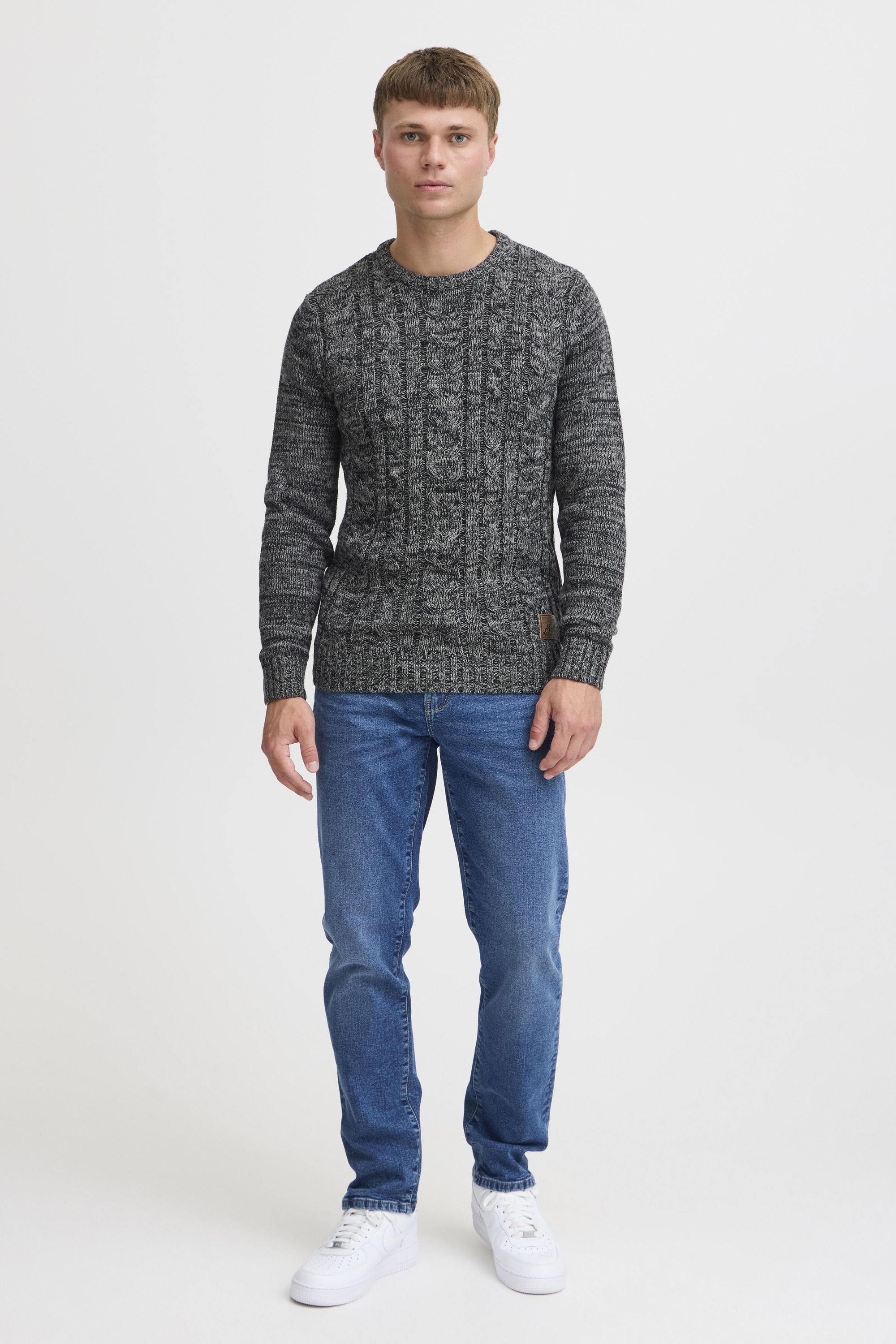!Solid Strickpullover SDPhilemon Strickpulli mit Zopfstrickmuster