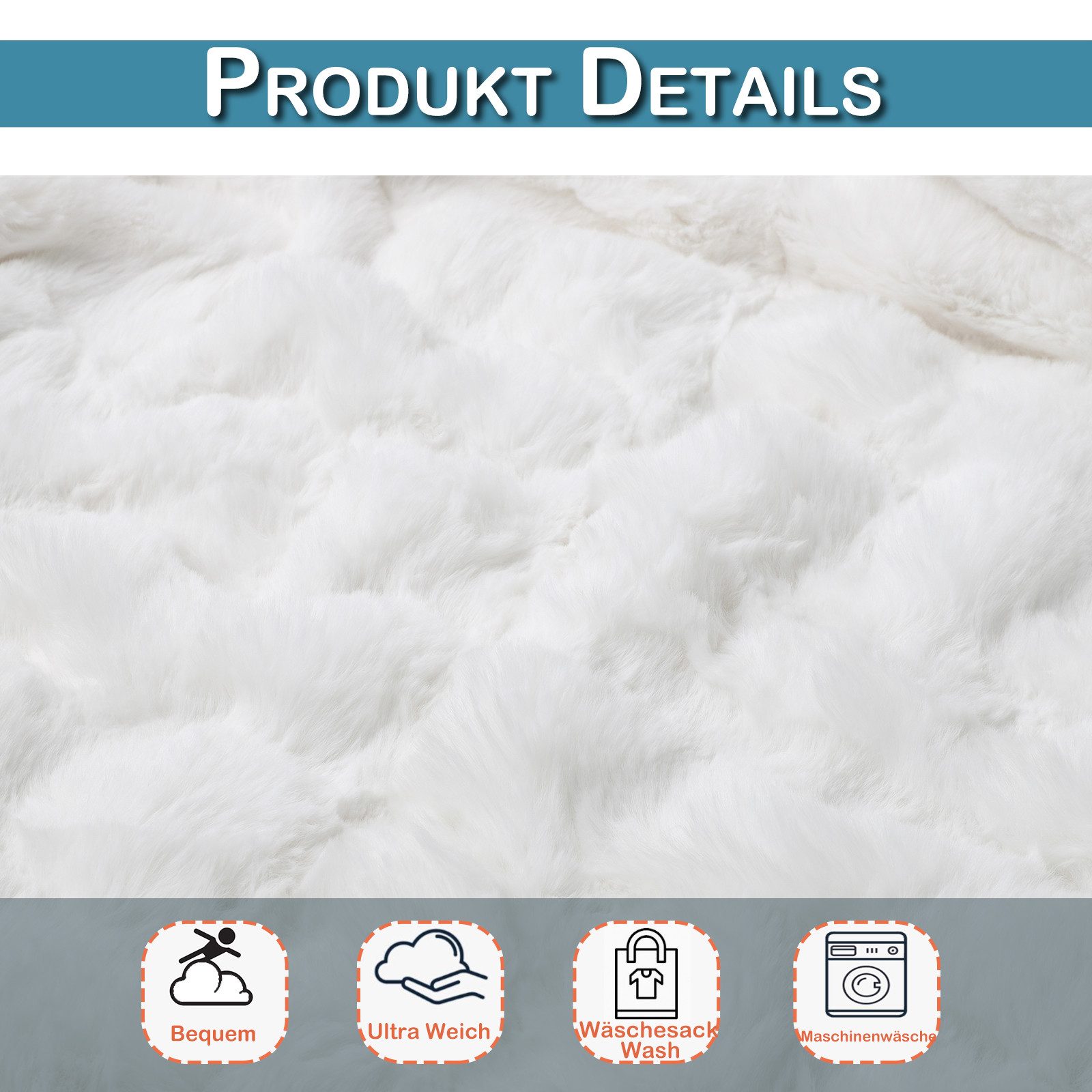 Überwurf Plüsch Kuscheldecke Flauschig Decke, Super günstig online kaufen