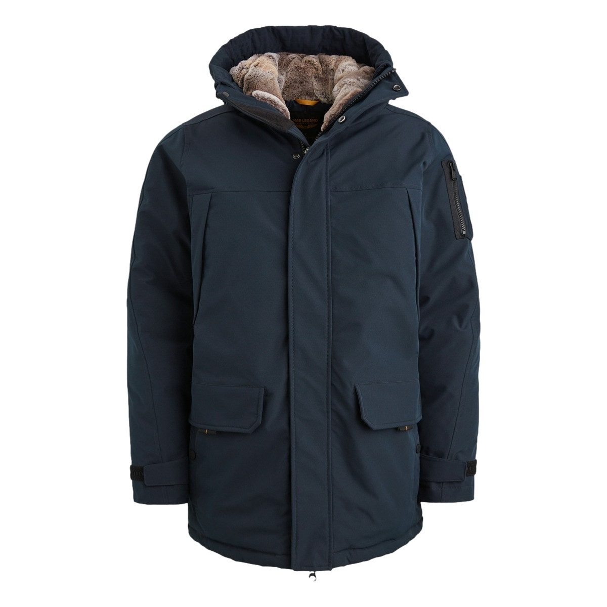 PME LEGEND Winterjacke PME Legend Long Jacket Ice Pilot Ottoman - Herren Parka