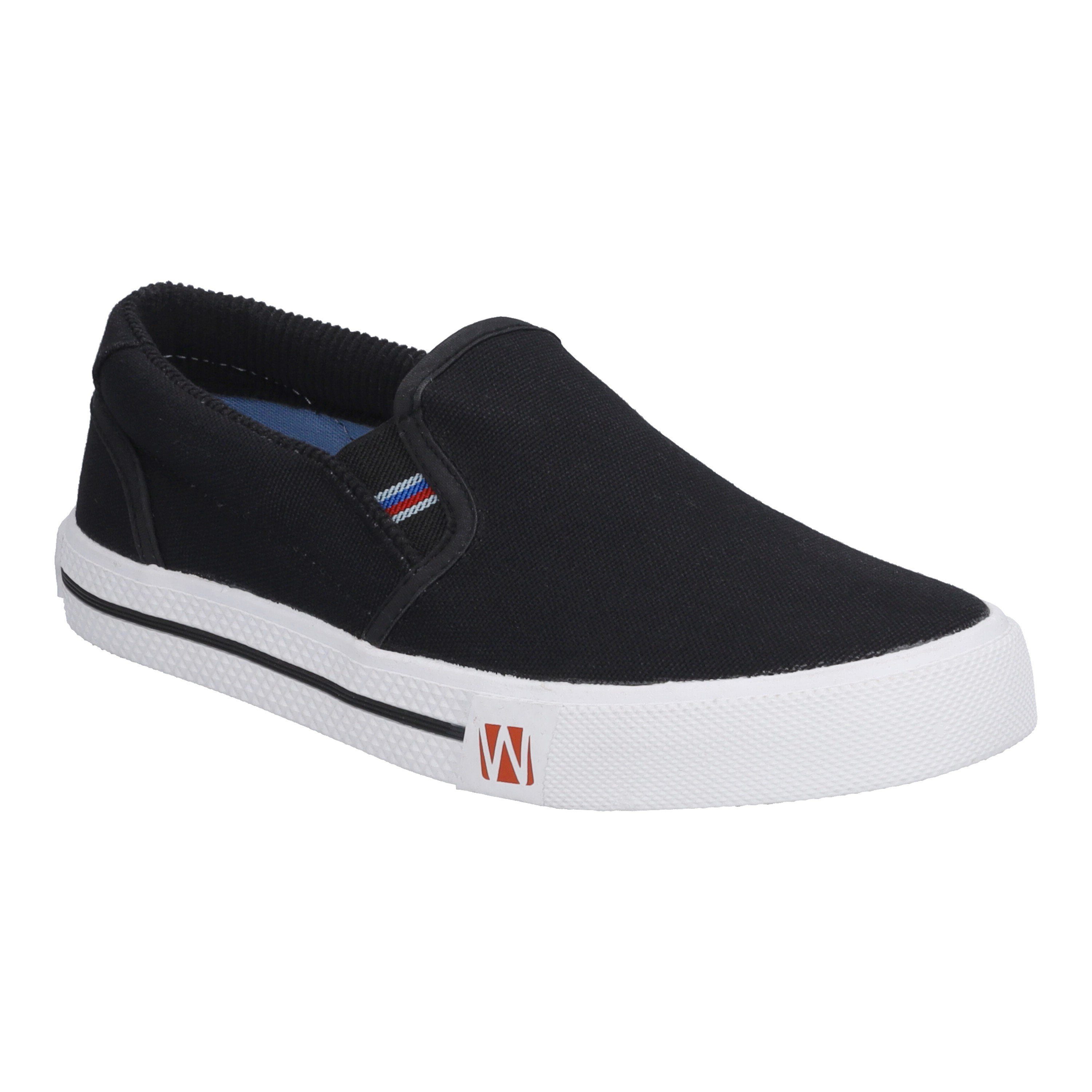Laser, schwarz Slipper
