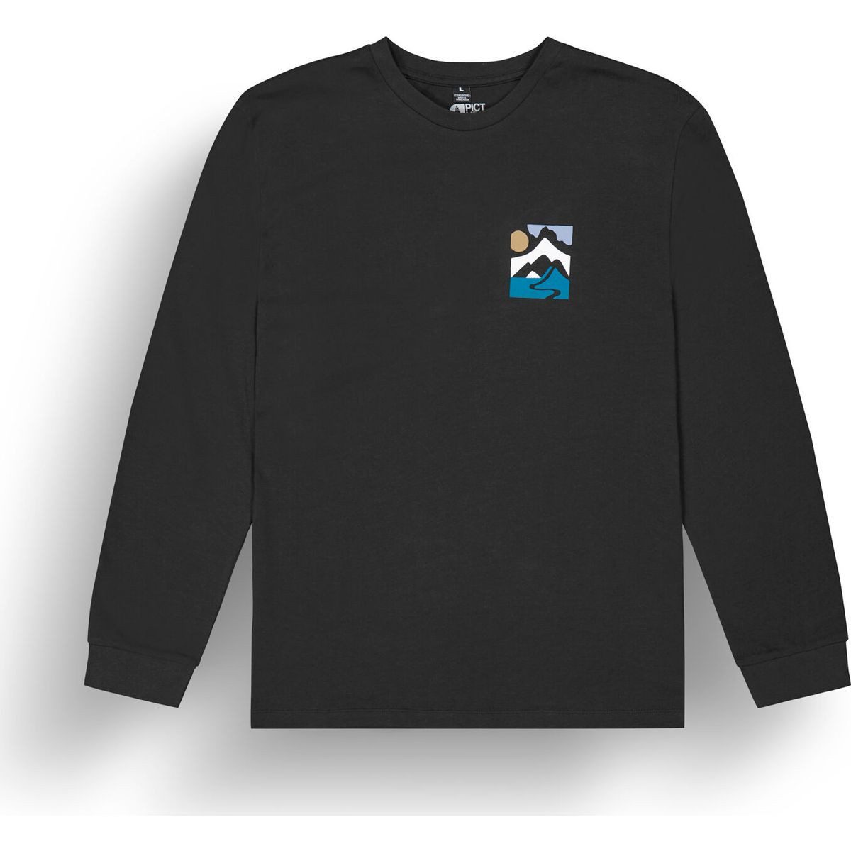 Picture Funktionsshirt Kenoma LS Tee Langarmshirt aus Baumwolle für Herren, ideal für Alltag und Arbeit