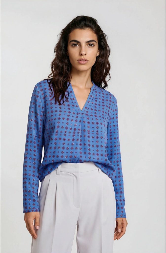 Milano Italy Blusentop V-NECK BLOUSE 1/1 SLEEVE