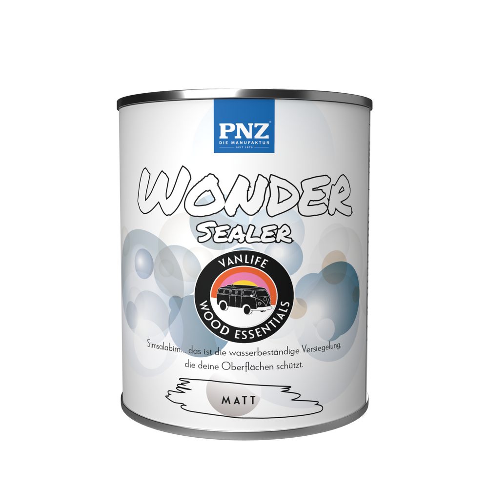 PNZ - Die Manufaktur Kreidefarbe Vanlife Wonder Sealer,Versiegelung für Vanlife Wonder Kreidefarbe