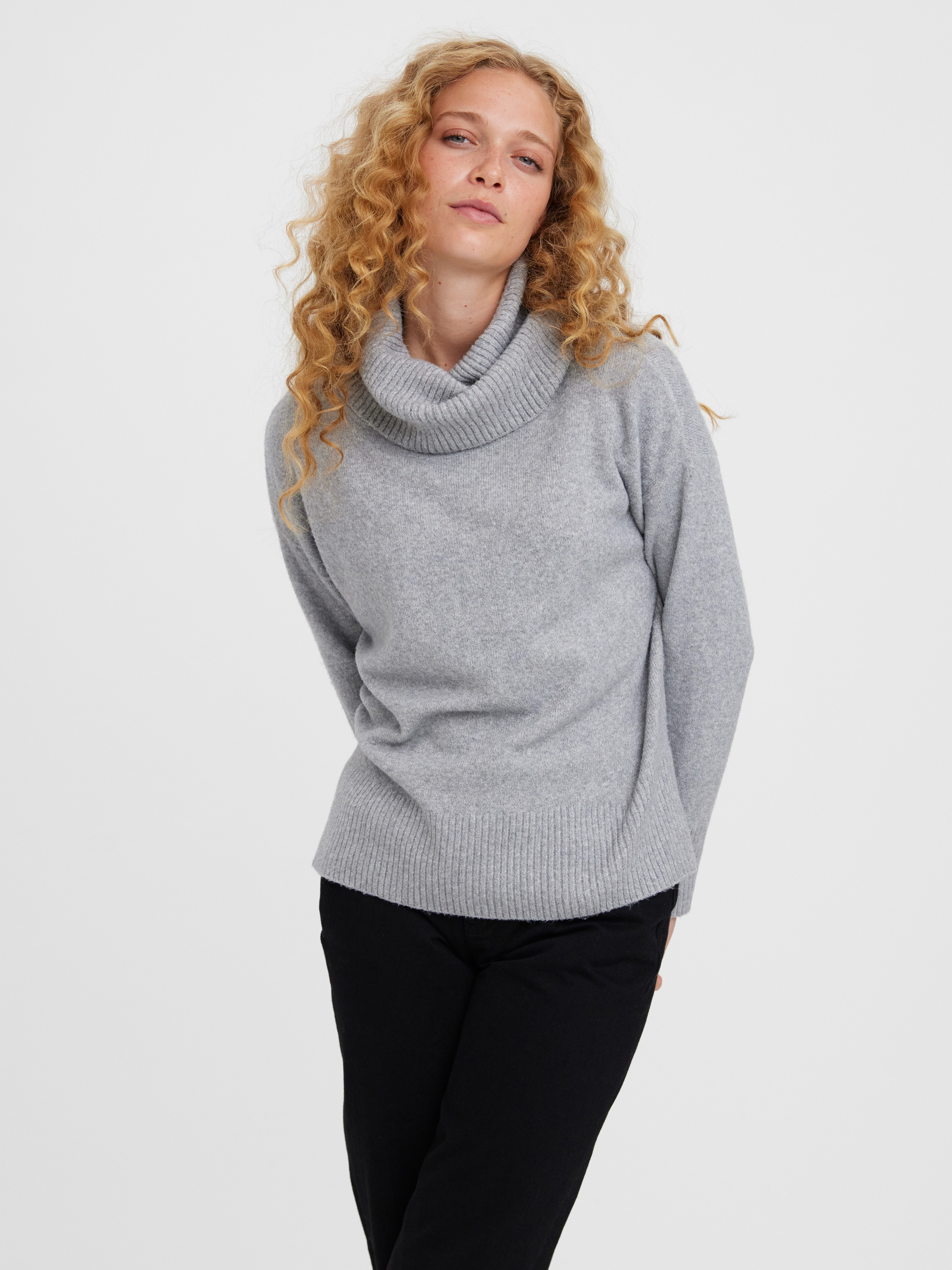 Rollkragenpullover VMDOFFY LS COWLNECK BLOUSE GA NOOS