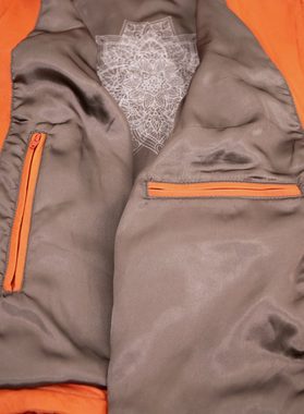 Jilani Lederjacke Rooney Echtleder Damen Lederjacke Lammnappa apricot