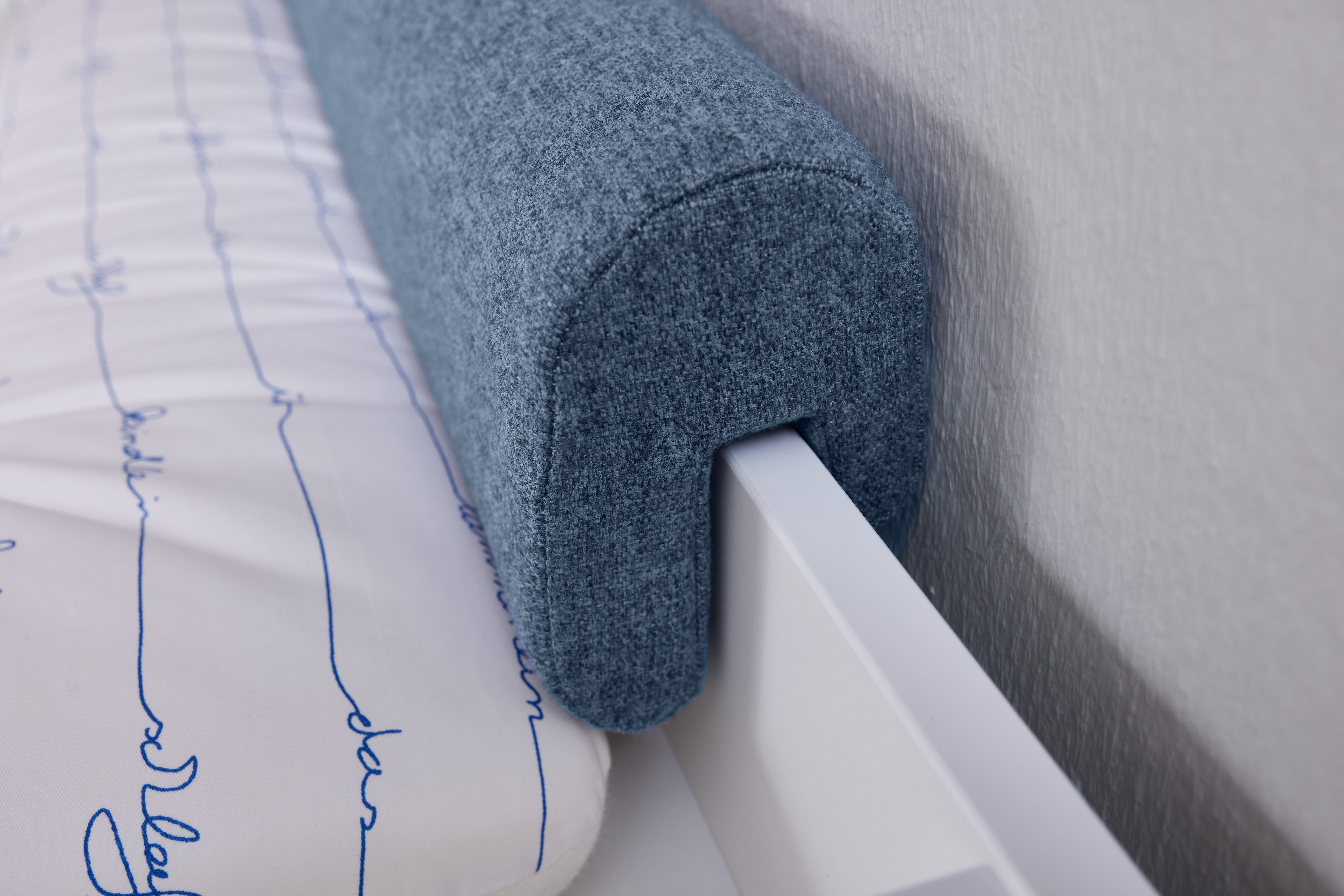 PAIDI Wickelaufsatz Kopfschutz mit Mikrofaserbezug, Kantenschutz, extra weich gepolstert, passt auf jede Wickelkommode, waschbar