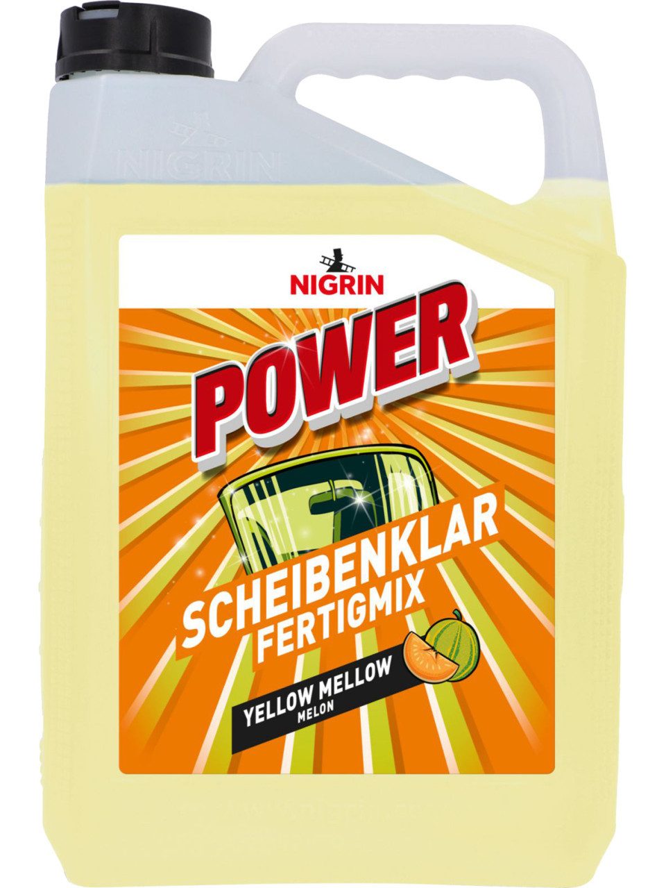 NIGRIN Nigrin Scheibenklar Power Yellow-Melon Scheibenreiniger