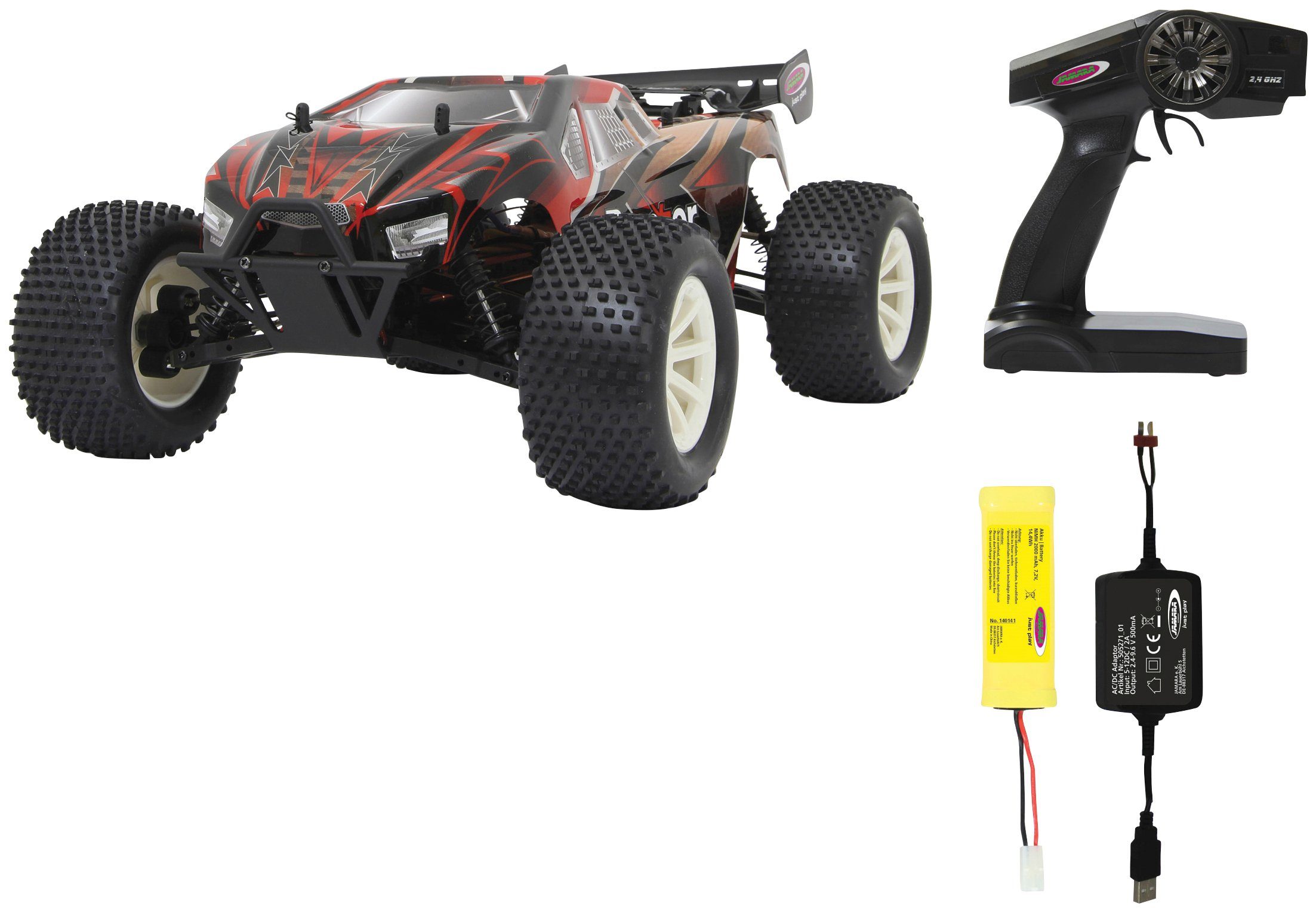 Jamara RC-Monstertruck Brecter Truggy 4WD, 1:10, 2,4 GHz
