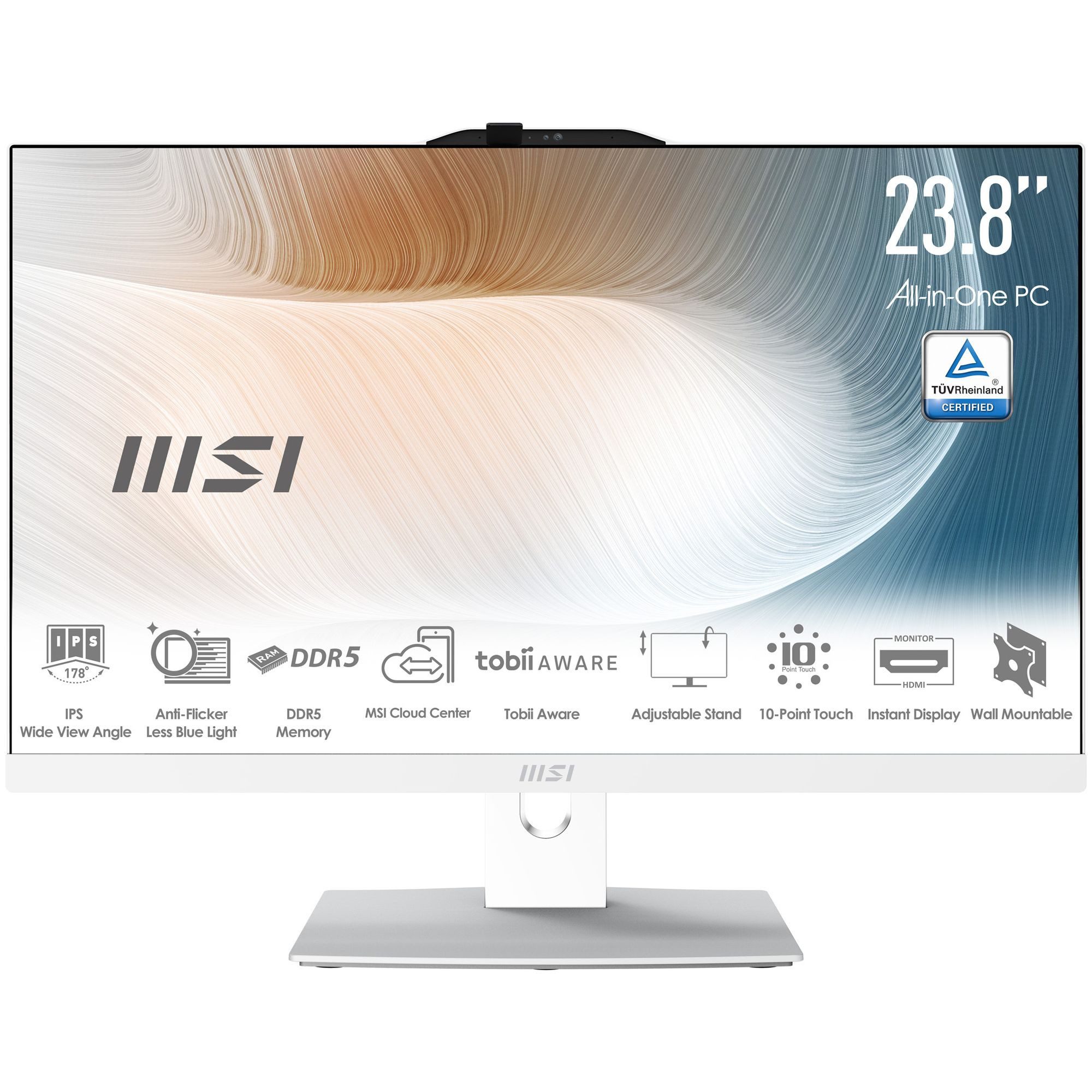 MSI Modern AM242TP 1M-1874AT All-in-One PC (23.8 Zoll, Intel Intel Core 5120U, 16 GB GB RAM)