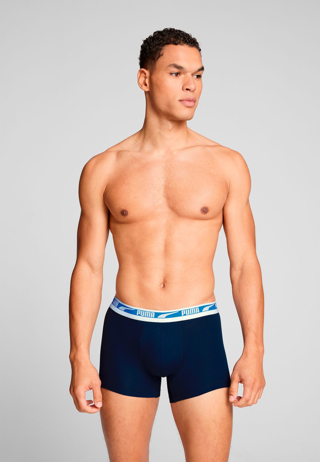 PUMA BODYWEAR Boxershorts Everyday Bodywear (Set) Logo-Bund, 6er Pack