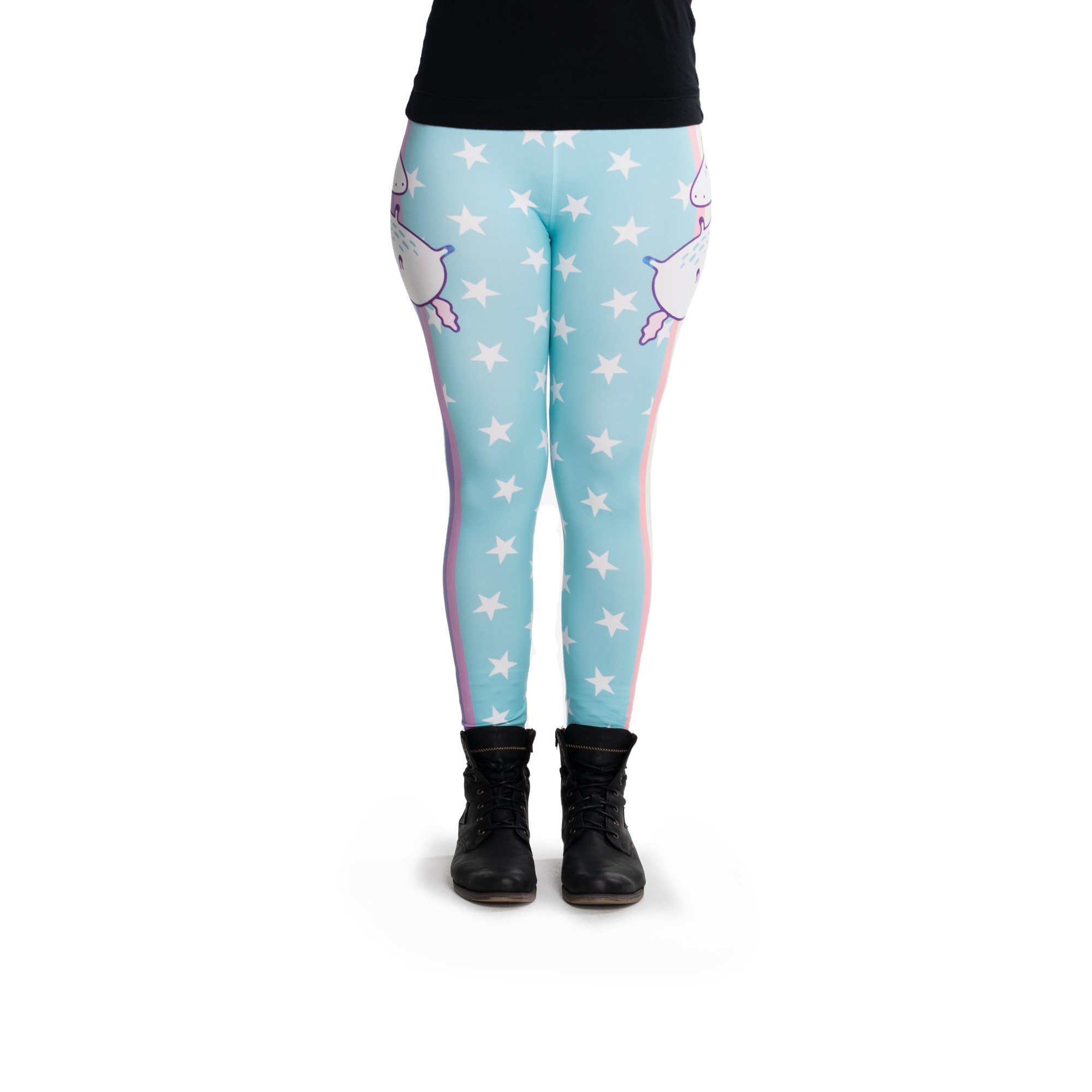 OS LuLaRoe Einheitsgröße Leggings Einfarbig Mitternacht