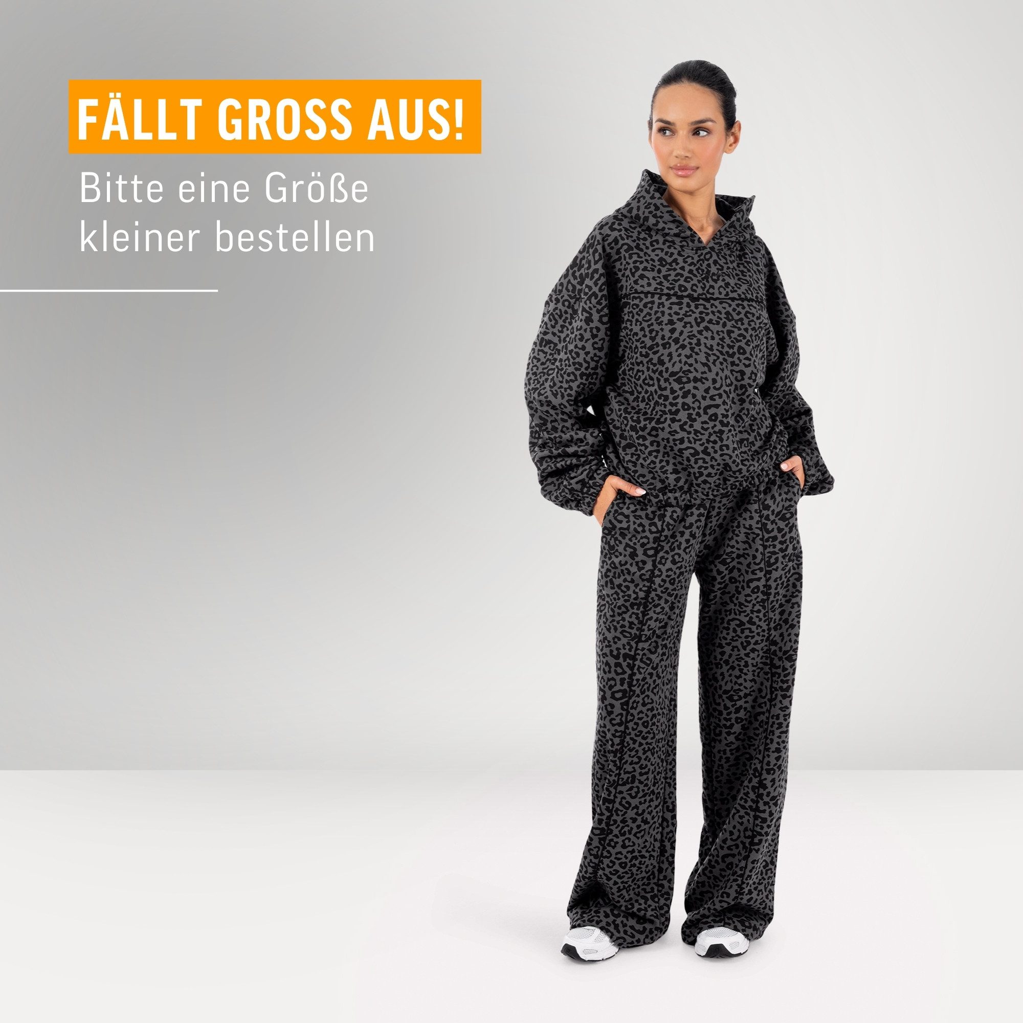Smilodox Jogginghose Damen Siara, Bequeme Freizeithose mit Seitentaschen, Gym & Homewear Trainingshose mit verstellbarem Beinabschluss