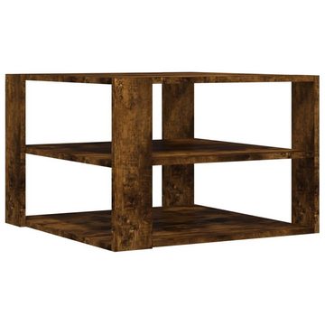 vidaXL Esstisch Couchtisch Räuchereiche 59,5x59,5x40 cm Holzwerkstoff