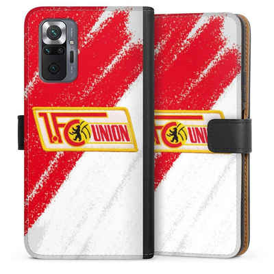 DeinDesign Handyhülle Offizielles Lizenzprodukt 1. FC Union Berlin Logo, Xiaomi Redmi Note 10 Pro Hülle Handy Flip Case Wallet Cover