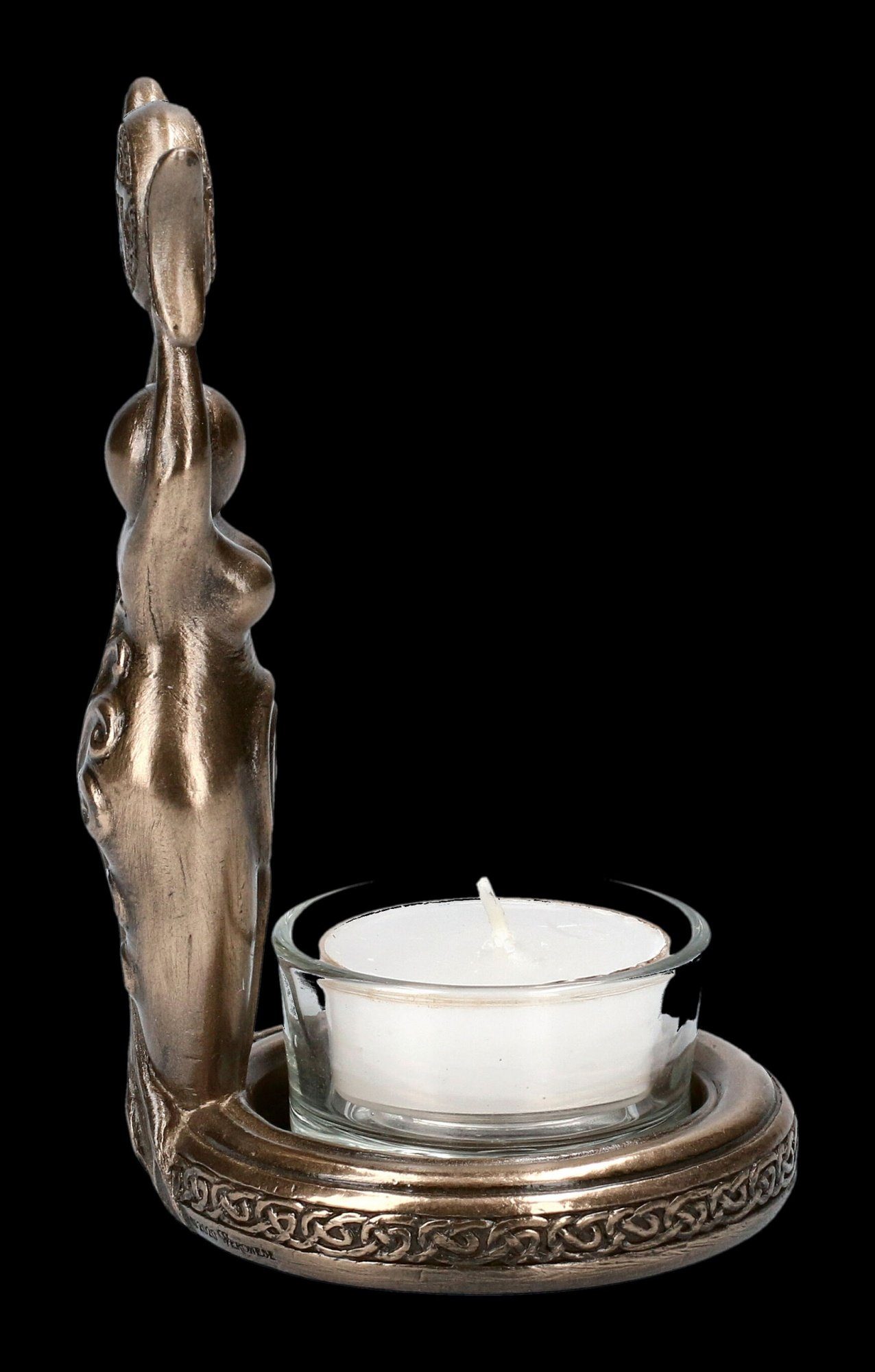 Teelichthalter Göttin Dekoration - Teelichthalter Veronese Sprial Figur als Fantasy Shop Figuren GmbH