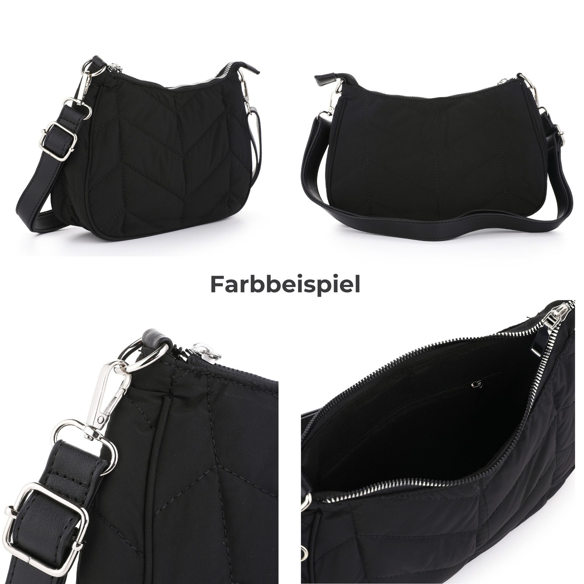 MIRROSI Umhängetasche Damen aus Stoff Crossbody günstig online kaufen