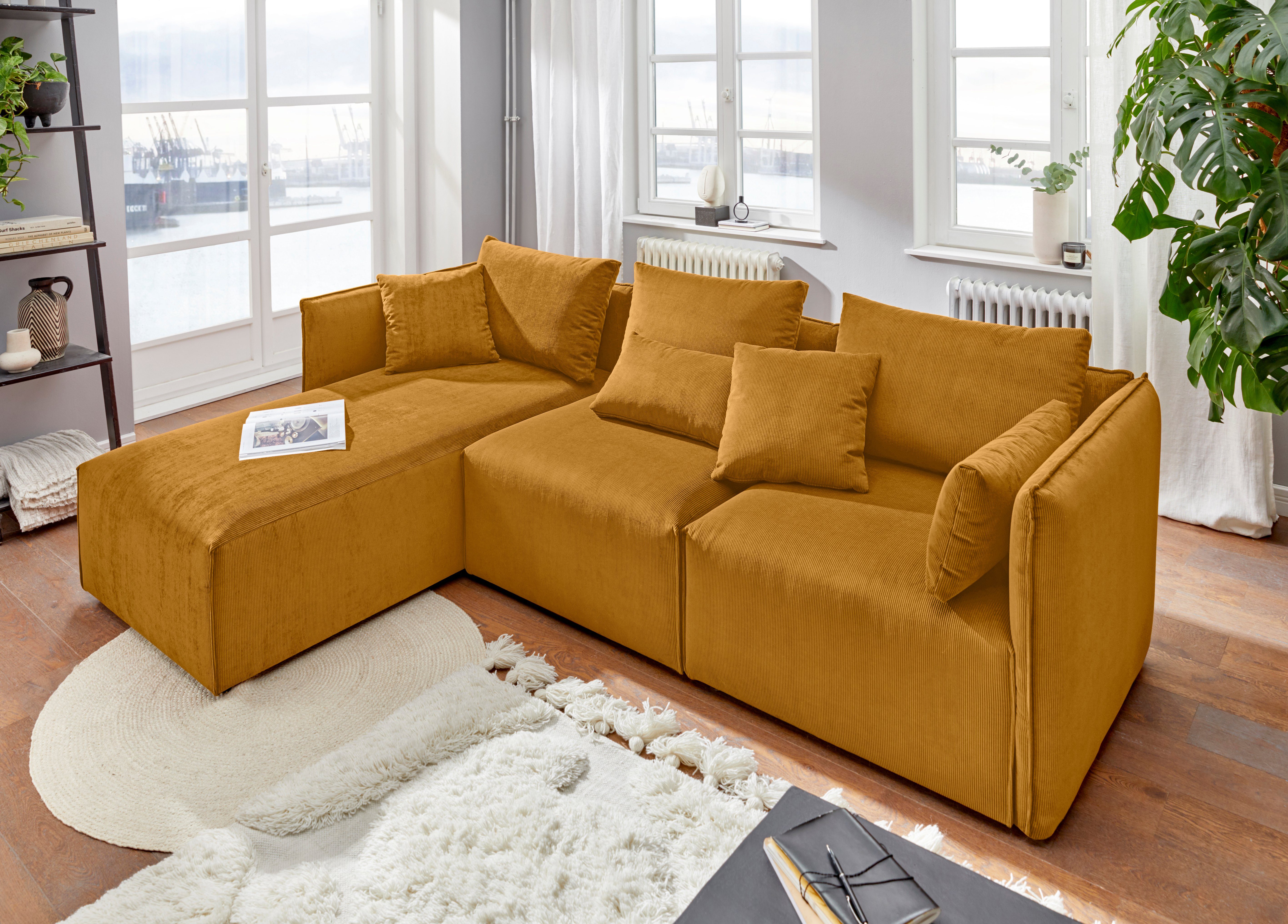 andas Ecksofa Nöre L-Form, 3 Teile, günstig online kaufen