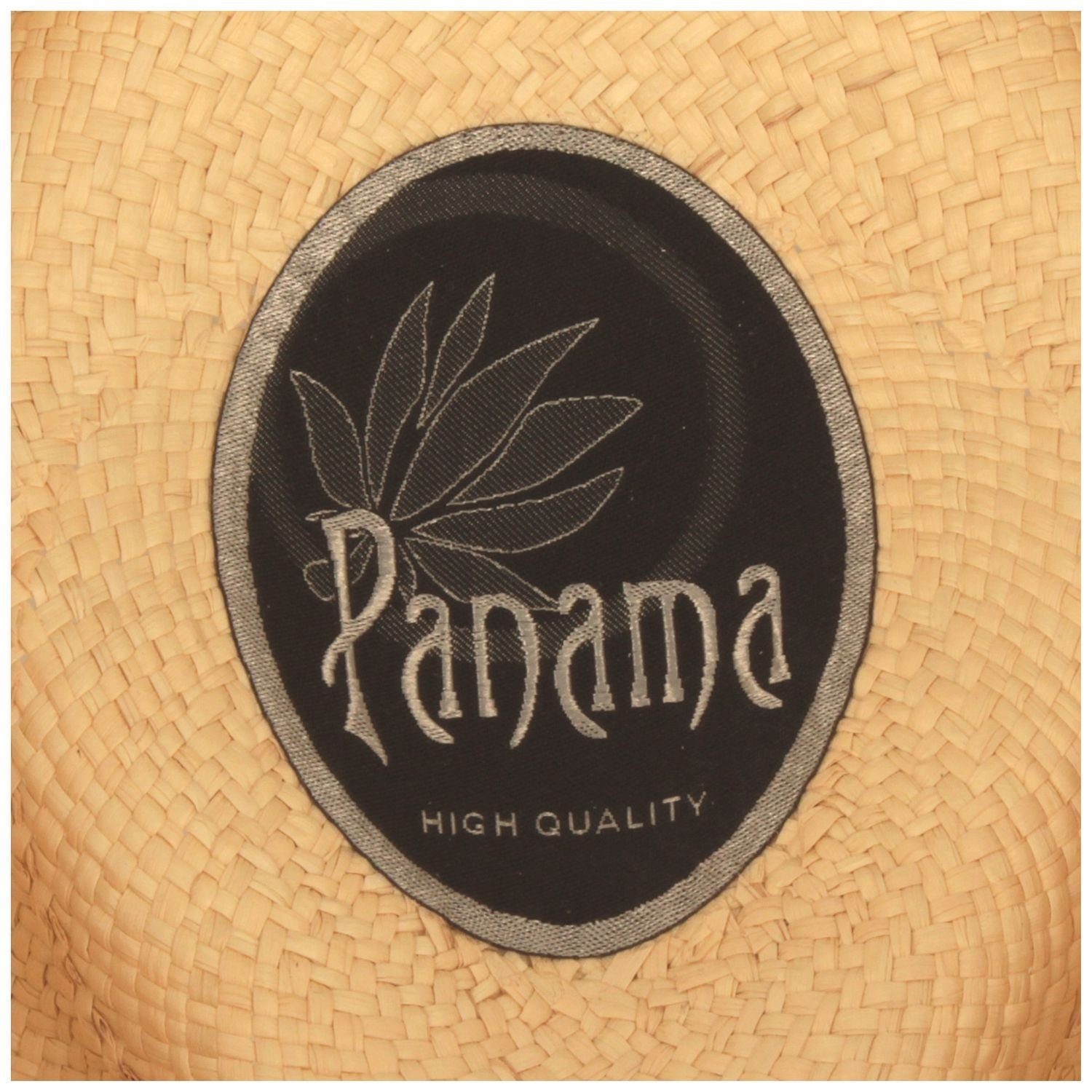 natur Strohhut Extra breiter Breiter Panamahut UV50+