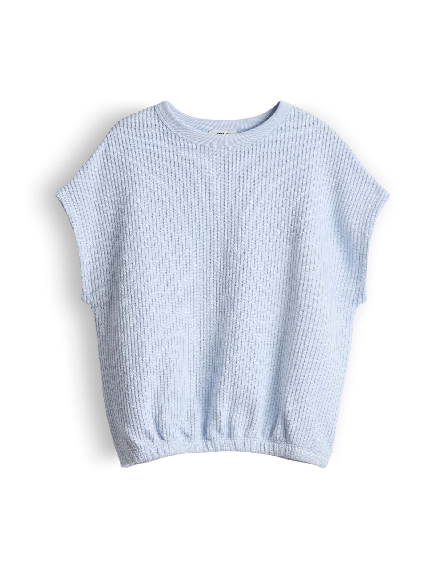 OPUS Sweatshirt Ginte aus Sweatware mit Rippstruktur natürlicher Griff, Casual – ideal für Alltag und moderne Looks