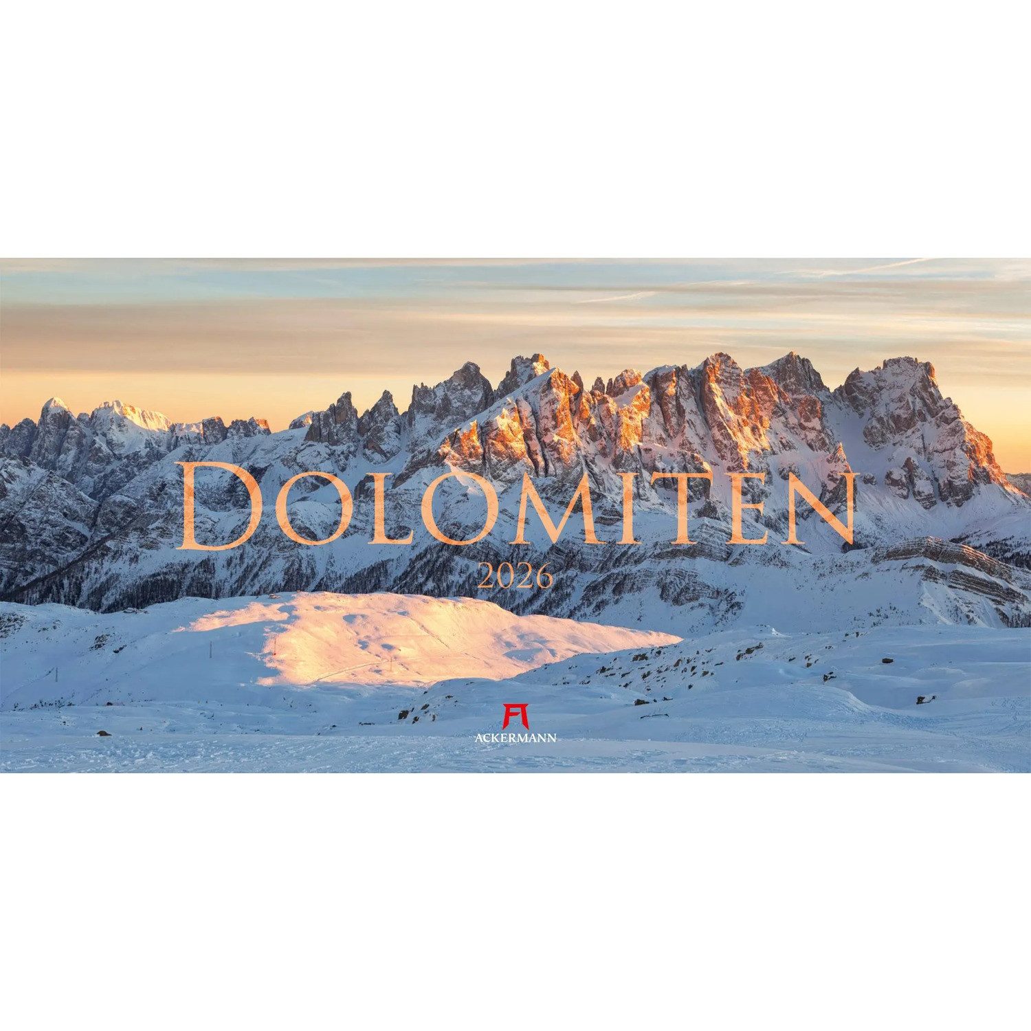 Ackermann Wandkalender Dolomiten Календари 2026
