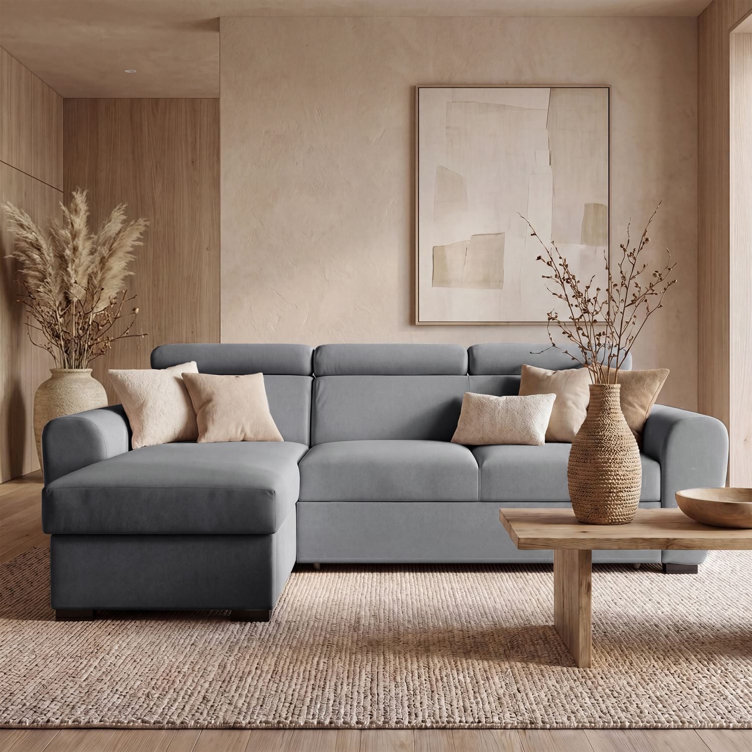 Lookway Ecksofa FALCON mit Schlaffunktion, mit Bettkasten und Schlaffunktion