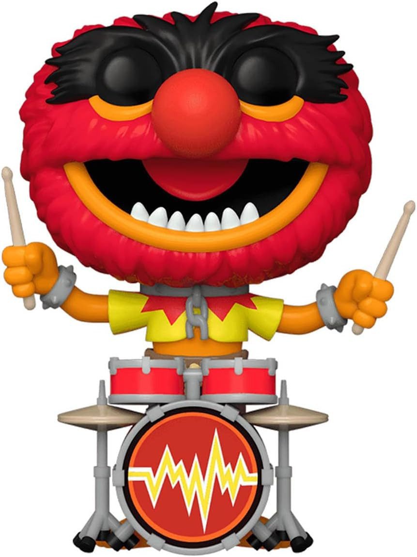 Funko Dekofigur The Muppets POP! Vinyl Figur Animal 9 cm (1 St)