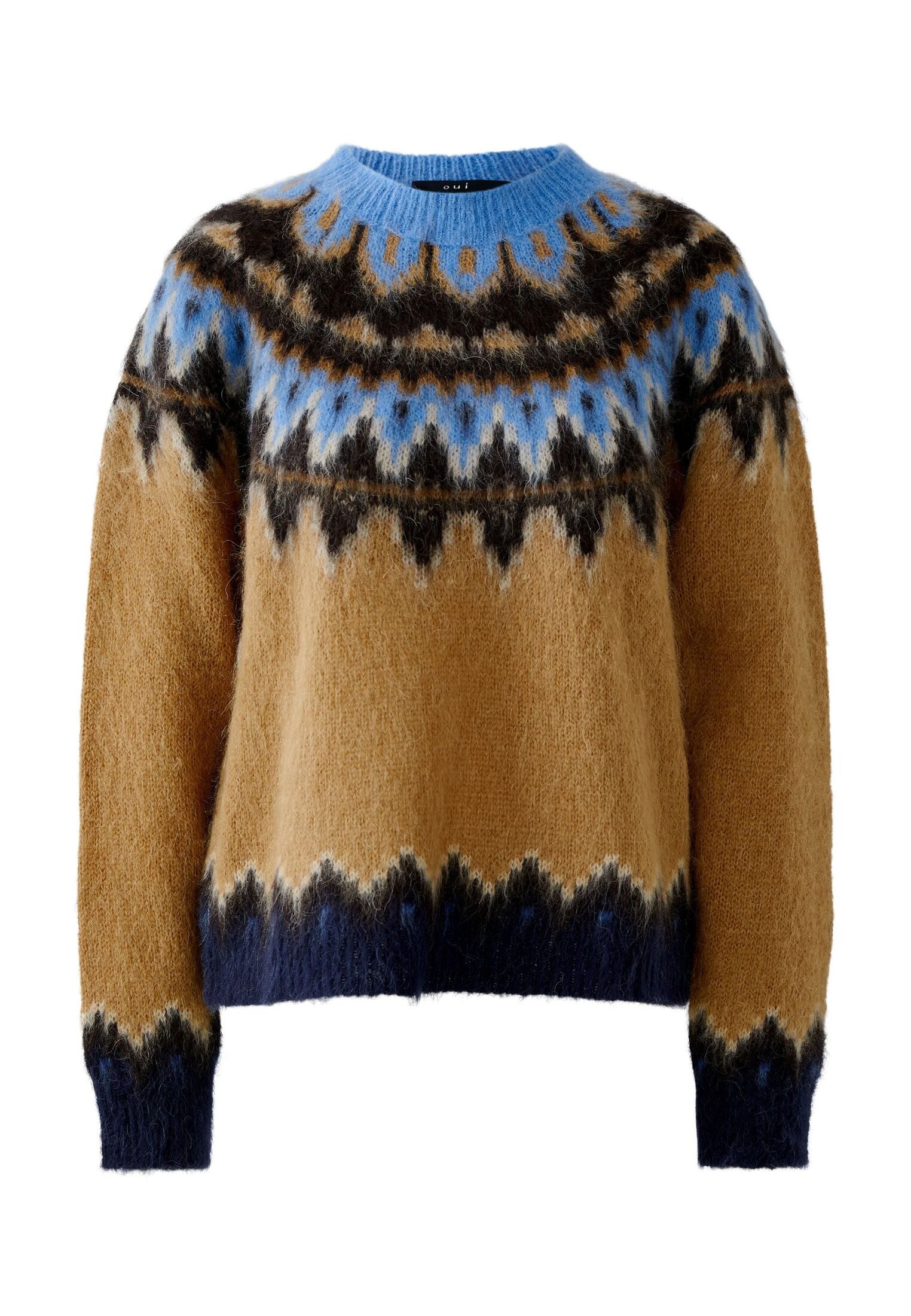 Oui Rundhalspullover Pullover günstig online kaufen