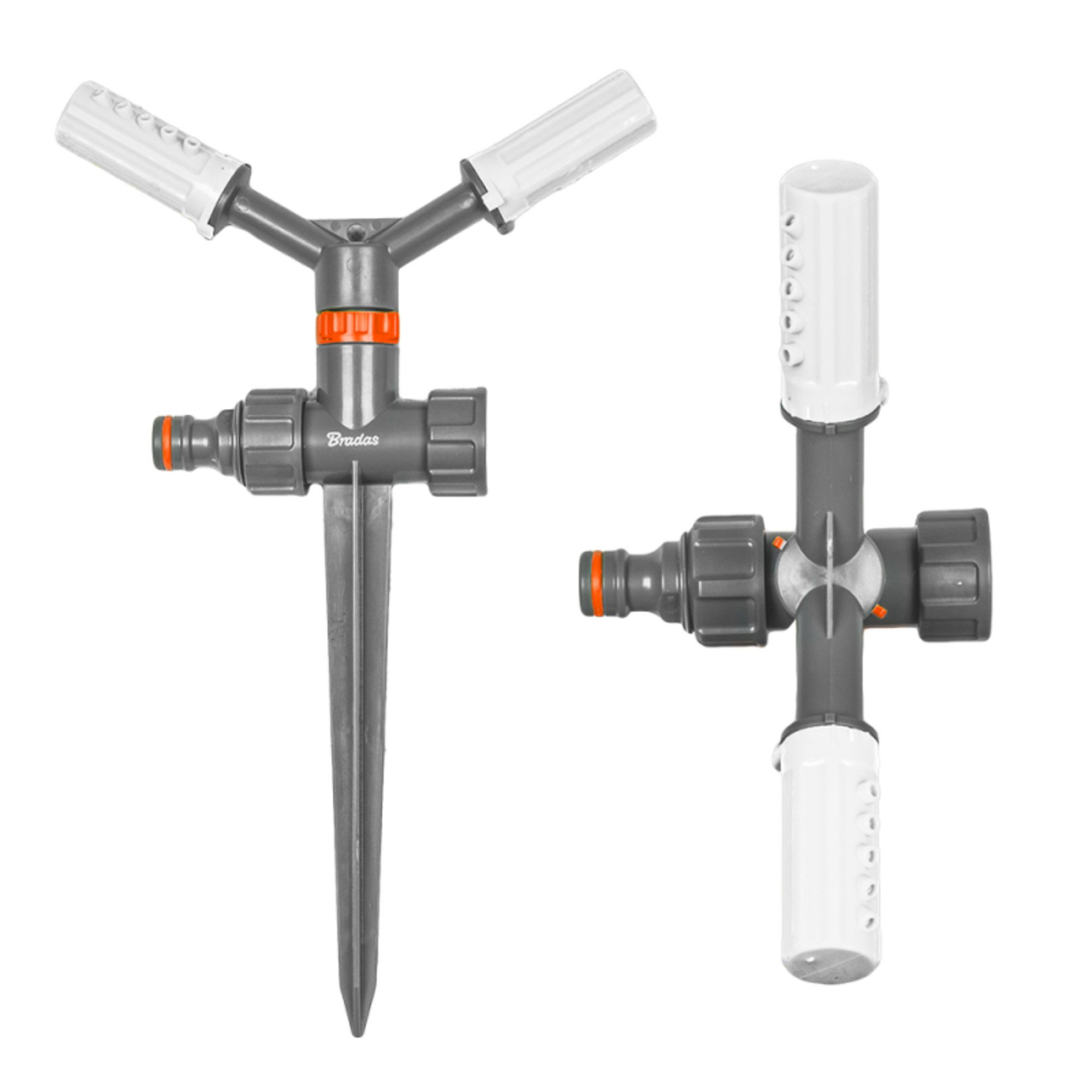 Flächenregner WL-6106 WHITE LINE 2-armiger rotierender Sprinkler bis zu 153 m²