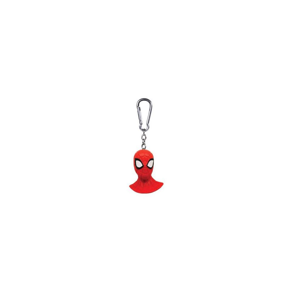 Pyramid International Schlüsselanhänger Marvel 3D Gummi-Schlüsselanhänger Spider-Man 6 cm