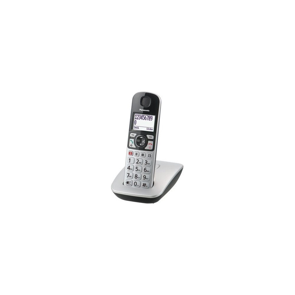 Panasonic Trolleyset Panasonic KX-TGE510GS Schnurlostelefon - Telefon, 150 Rollen, (Telefon Schurlos (Set), Telefon Schurlos (Set)