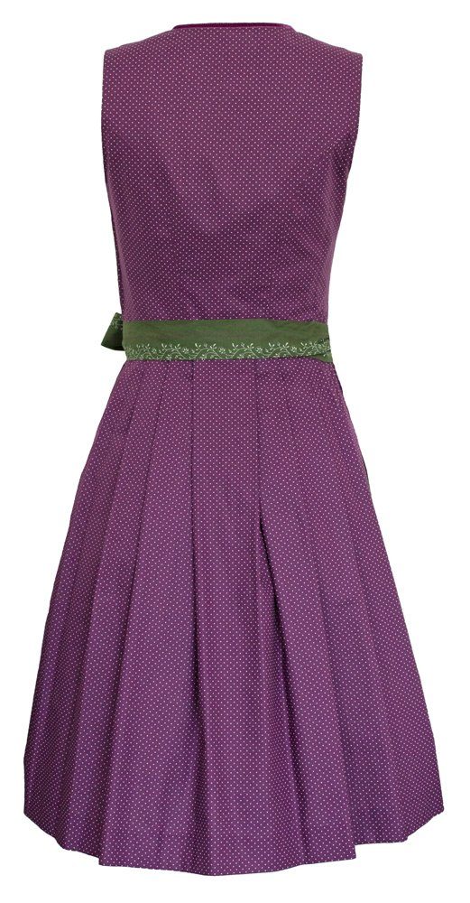 Trachtenmode Hiebaum Dirndl Hiebaum Damen Dirndl 'Maria' -Traditionell, Lila