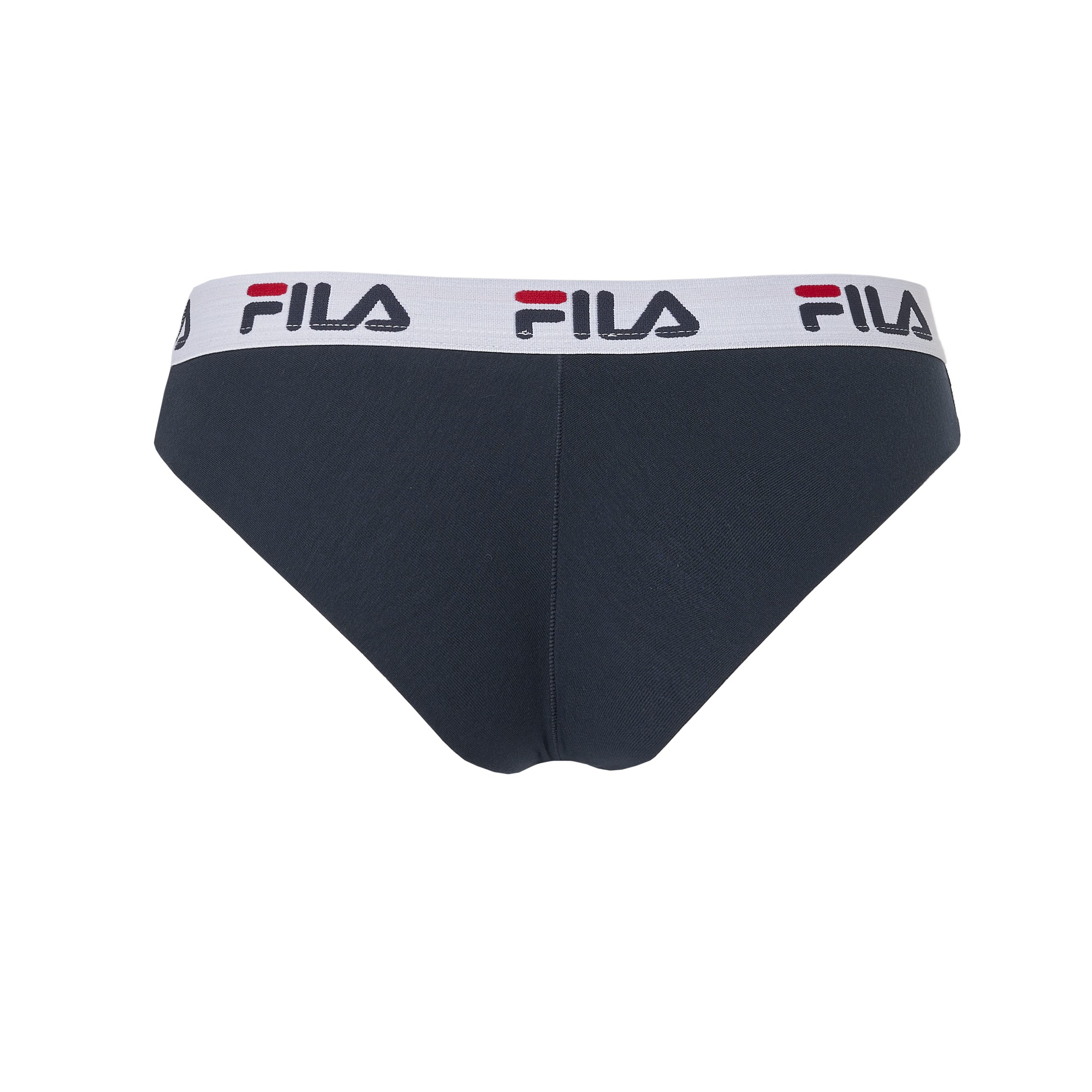 Fila Brasilslip WOMAN BRAZILIAN SLIP (3er Pack) mit elastischem Logobund
