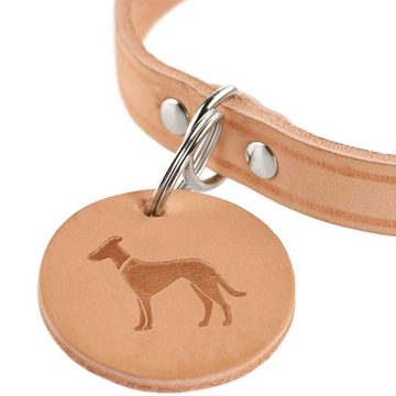 Hunter Tierbedarf Hunde-Halsband Aalborg, Leder