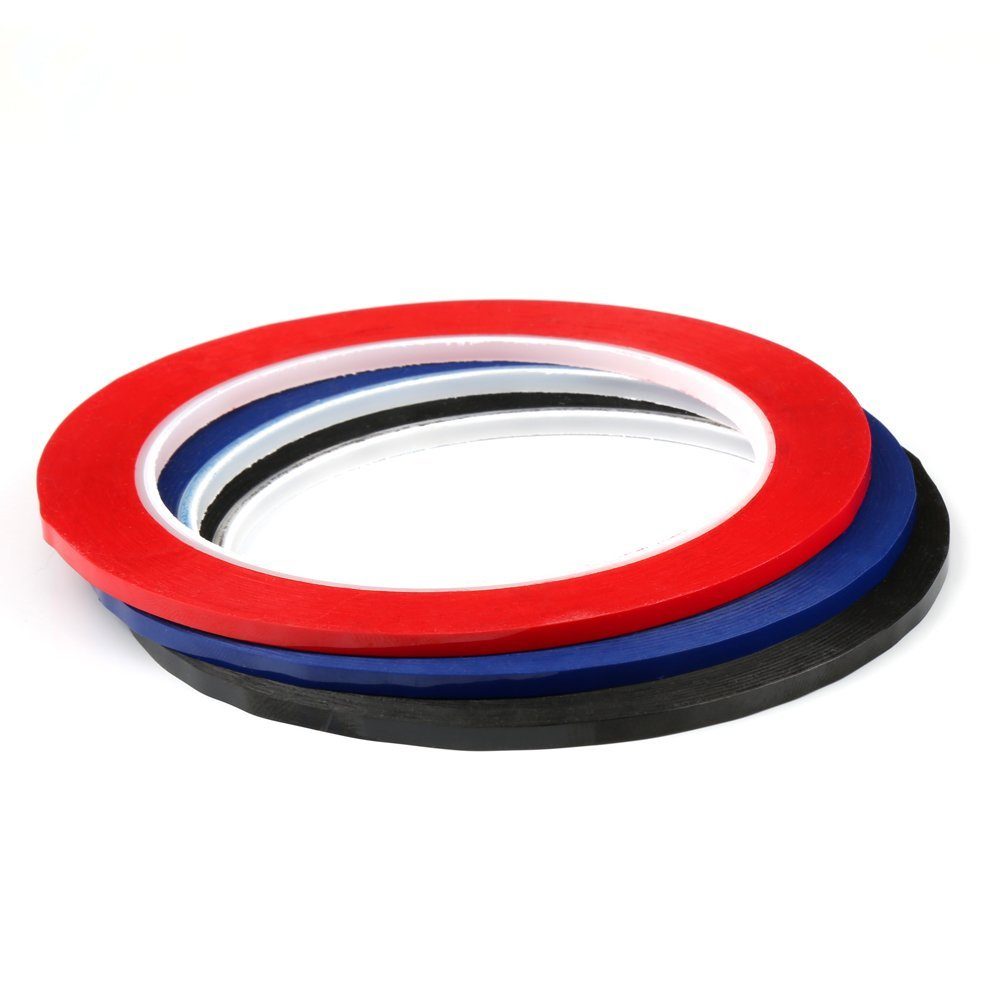 50m H&S Klebeband 3mm x Blue/Black/Red Whiteboard blau/schwarz/rot 3mm magnetisch, Tape, x 50m Non-Magnetic, Klebeband, nicht Whiteboard