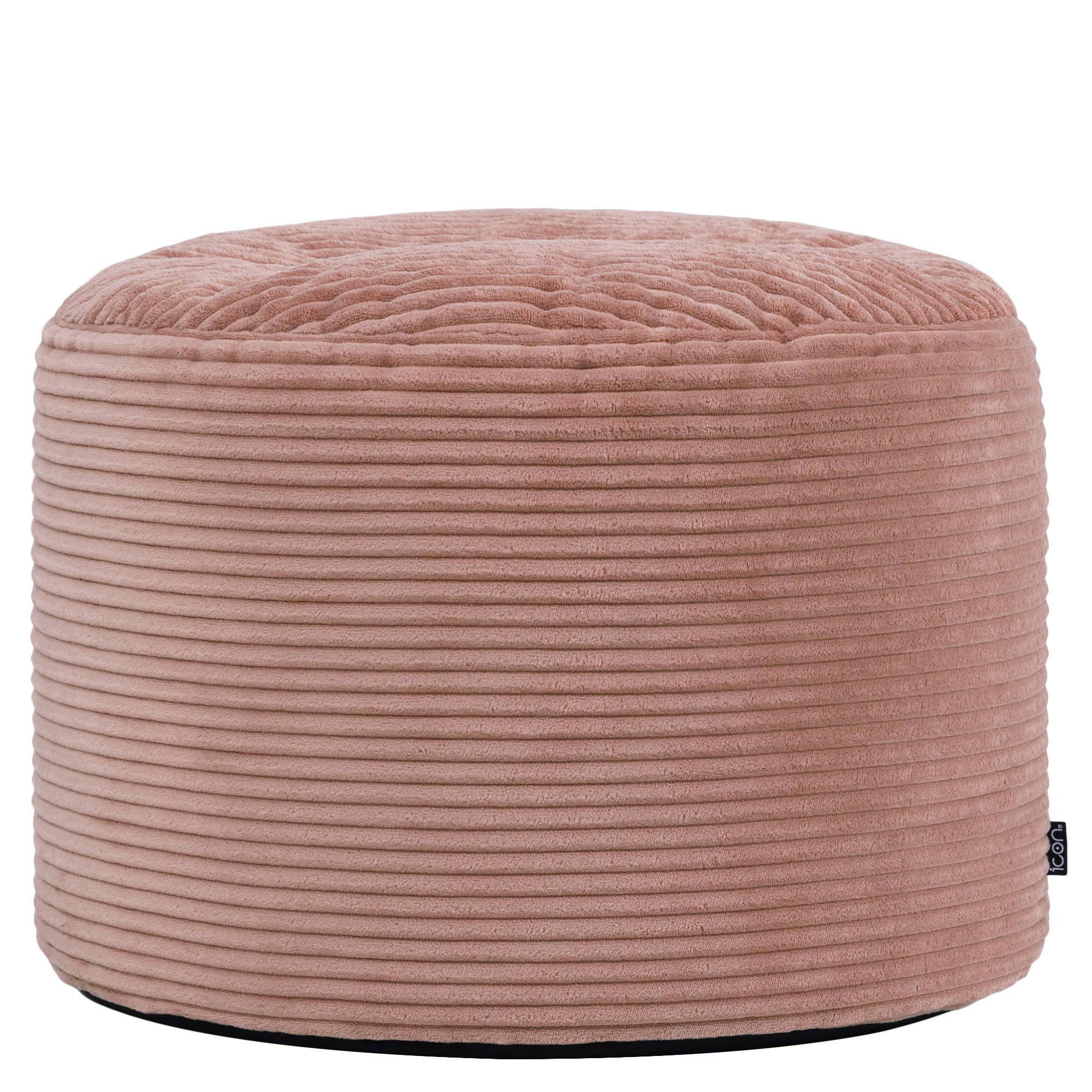 icon Pouf XL aus Cord „Milano“, mit Füllung