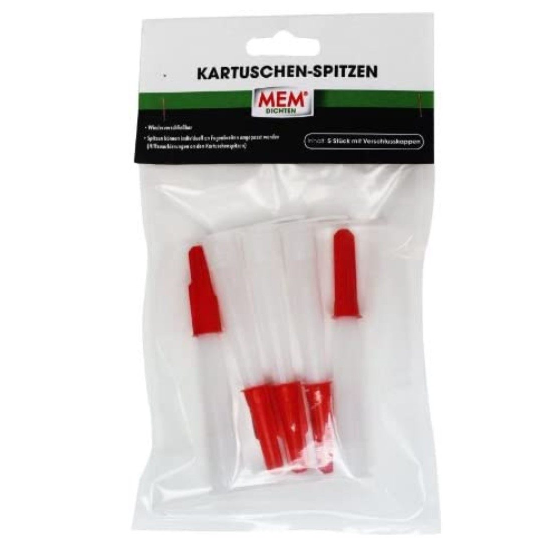 MEM Bauchemie Dichtstoff MEM Kartuschen-Spitzen 5er Set
