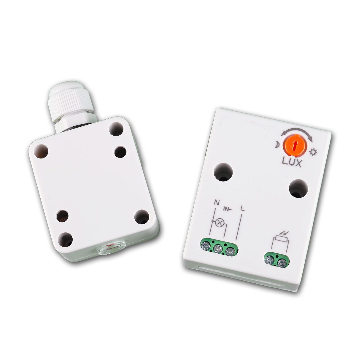 Kanlux Dämmerungsschalter Dämmerungsschalter, Dämmerungsautomat, IP65, 230V