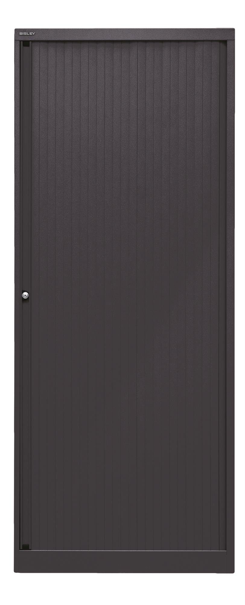 Korpus 5633 schwarz, EUROTAMBOUR Rollladenschrank schwarz Bisley Rollladen