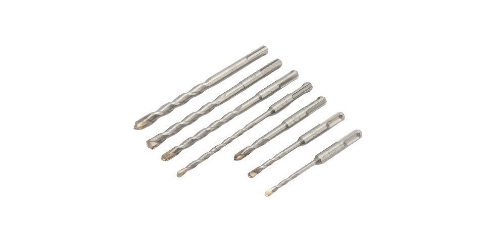 Trend Line Bohrersatz TrendLine Bohrer-Set SDS-Plus für Beton & Stein