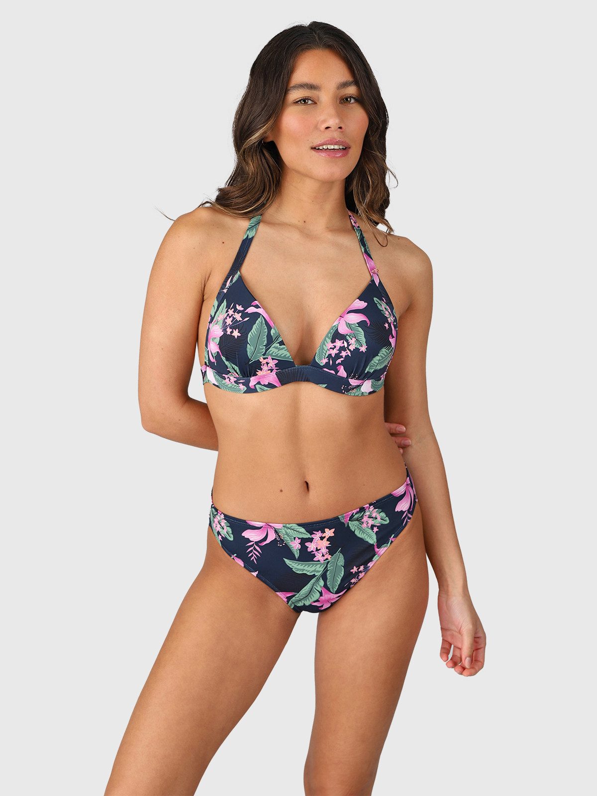 Brunotti Bügel-Bikini-Top Lisselot-Tropicana Women Bikini Top CLUB TROPICANA AQUA INDIGO BLUE