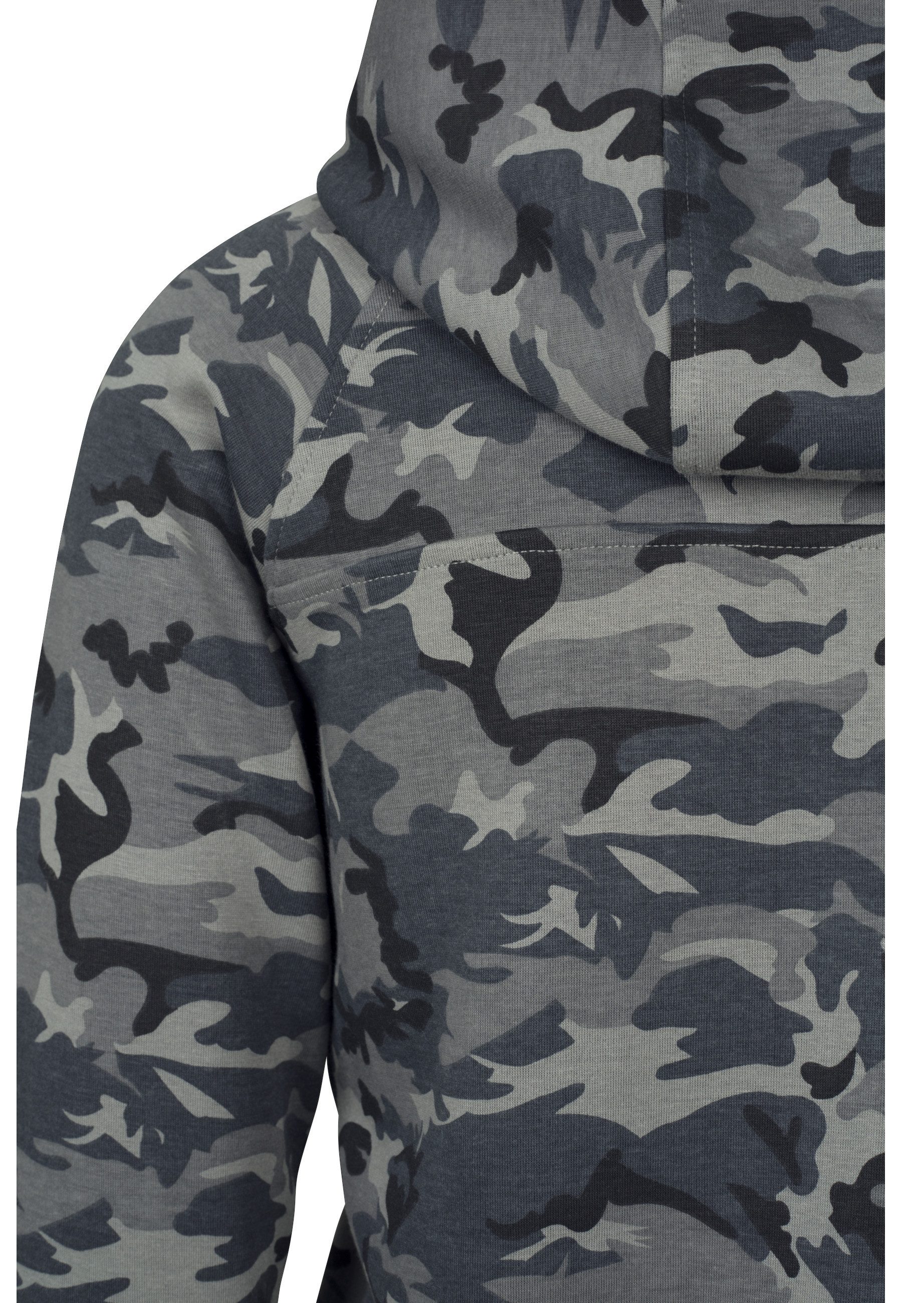 URBAN CLASSICS Langmantel Urban Classics Herren Interlock Camo Zip Jacket