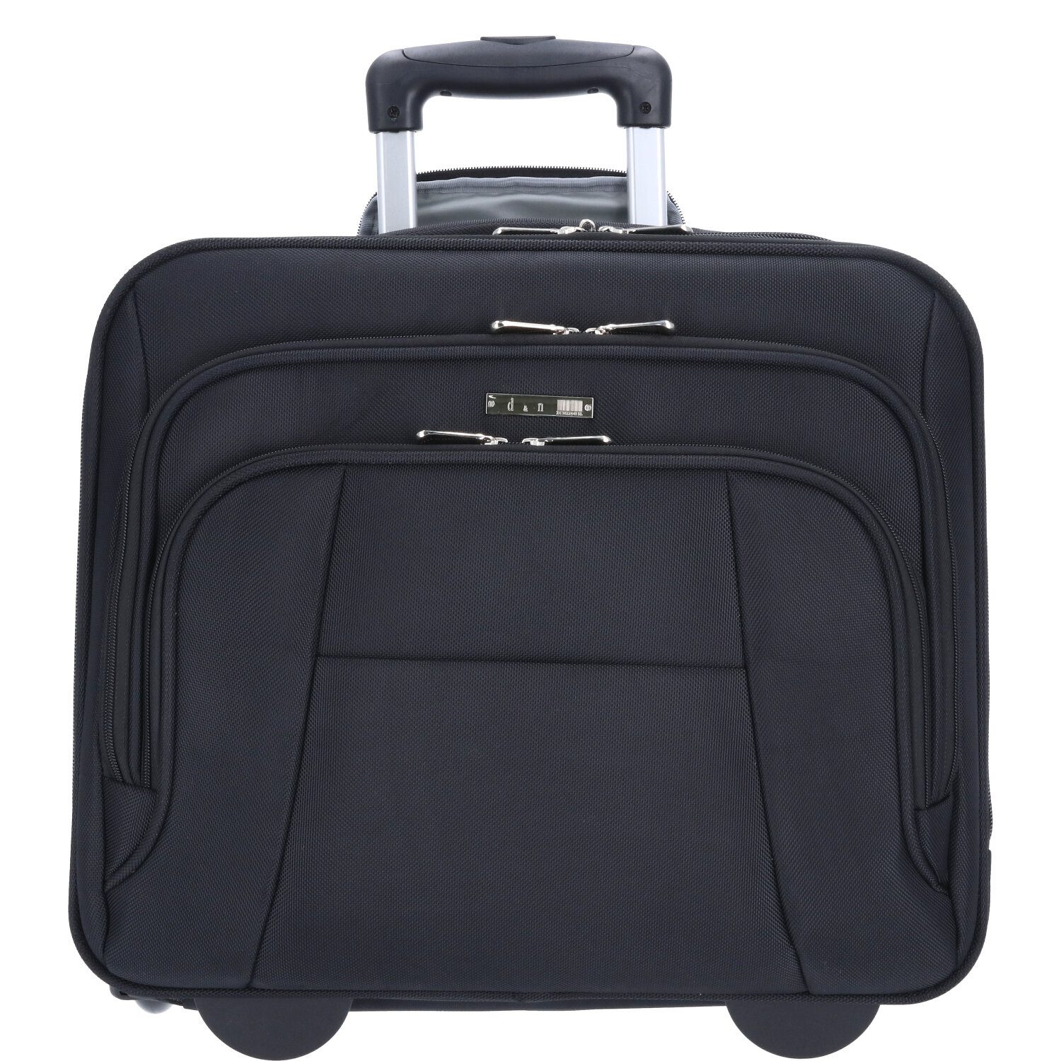 d & n Lederwaren Reisetasche d & n Lederwaren Businesstrolley schwarz