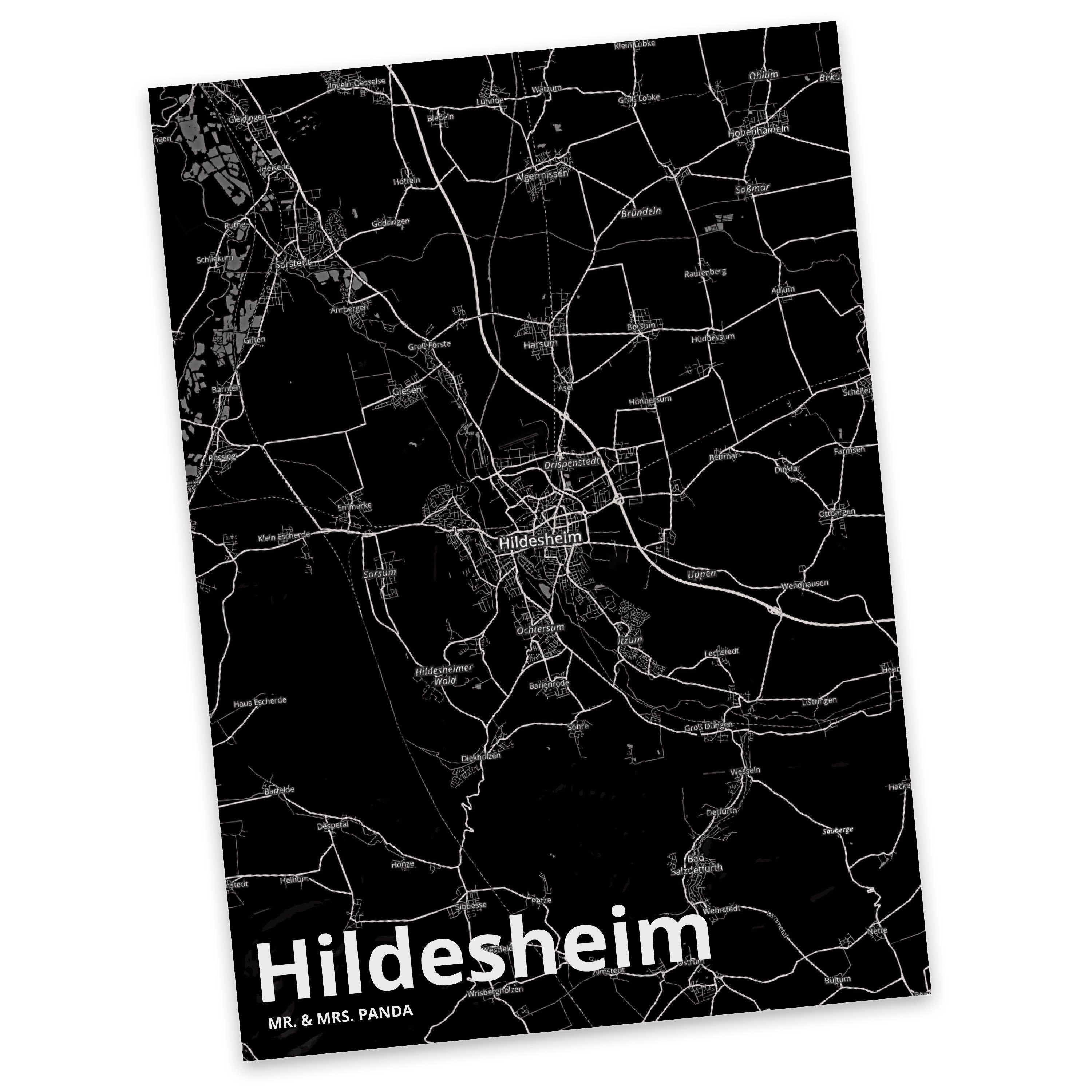 - Einladung, & Hildesheim Geburtstagskart Postkarte Mrs. Geschenk, Ansichtskarte, Panda Mr. Ort,
