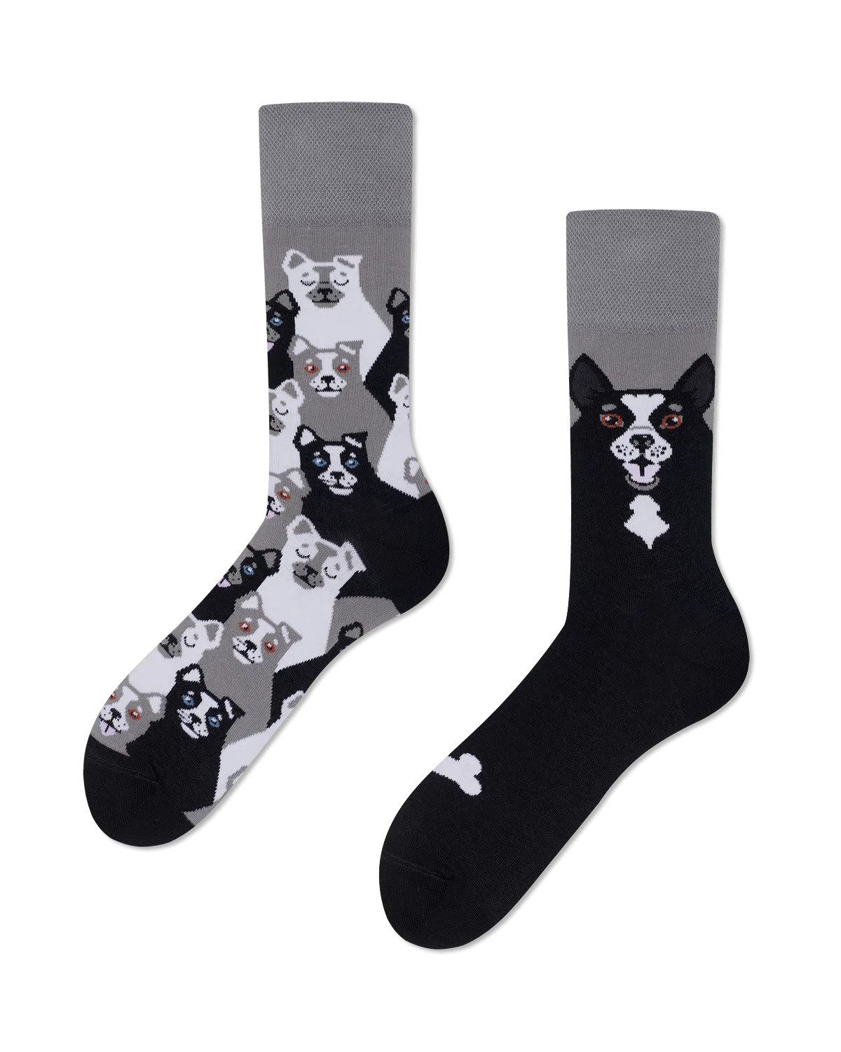 Freizeitsocken Many Mornings Socken Black Dog