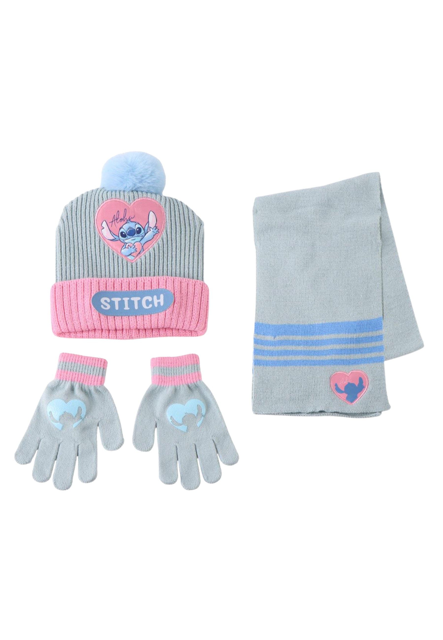 Disney Schal 3-teiliges Stitch Schal-Set, (Set)