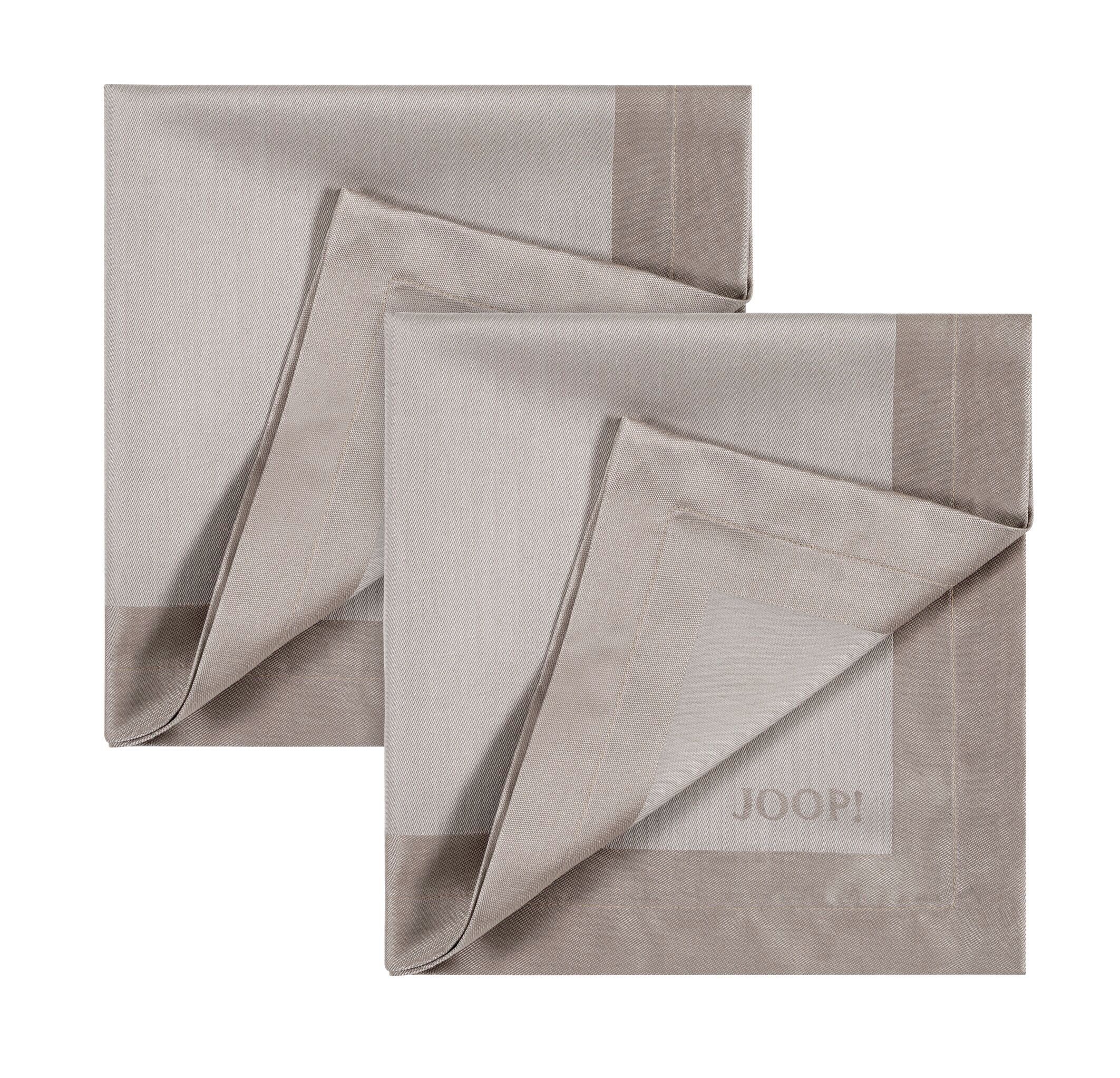 JOOP! Stoffserviette JOOP! LIVING - SIGNATURE Servietten-Set, (2 St)