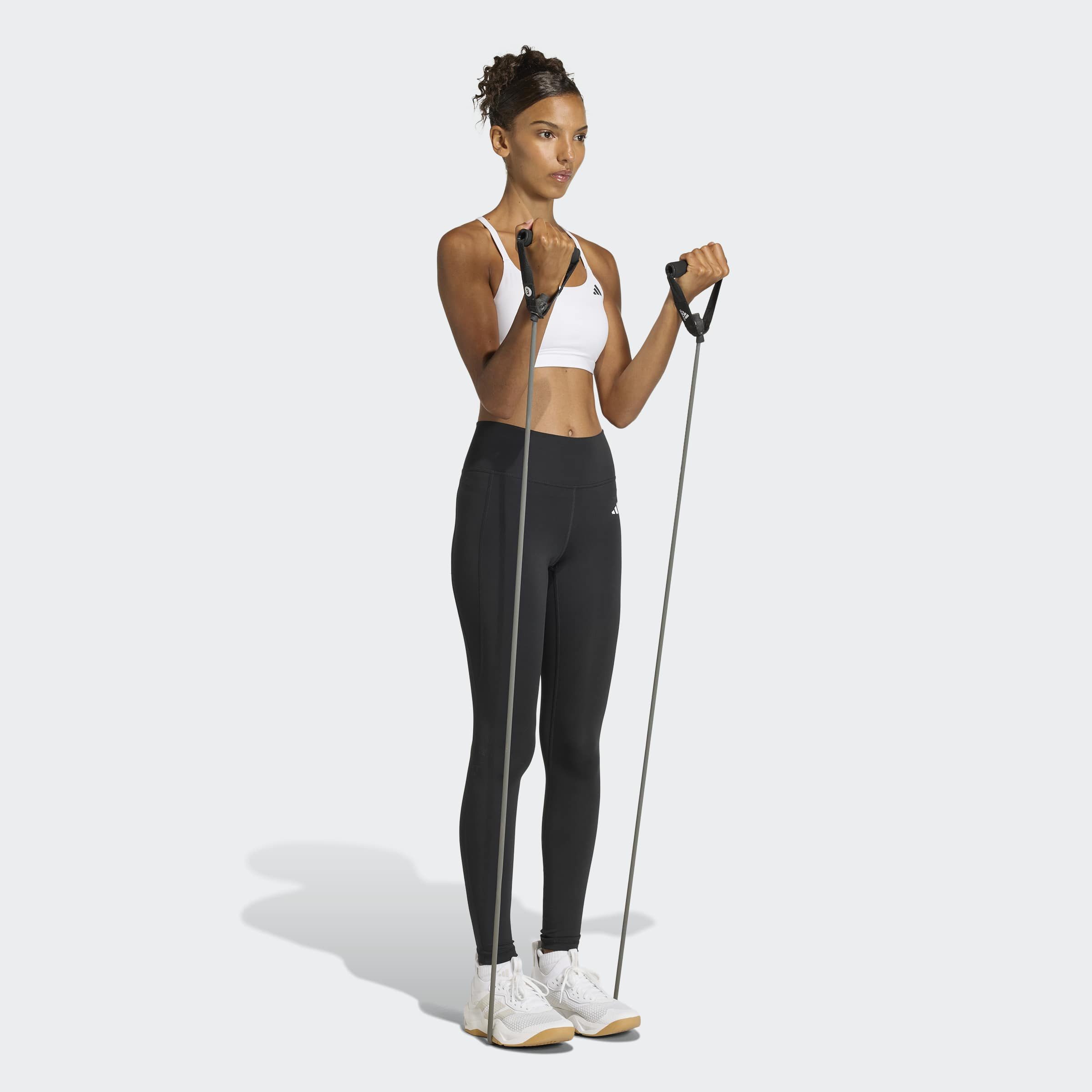 adidas Performance Sport-BH OPTIME ESSENTIALS LEICHT STÜTZENDER WORKOUT BH – Bild 4 von 5