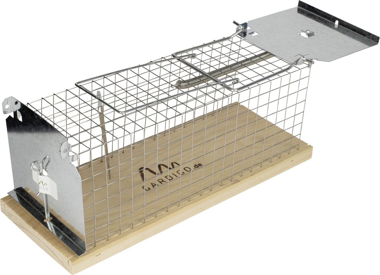 Gardigo Lebendfalle Gardigo Lebendfalle für Ratten, Sie fangen die Ratte lebend und können das
